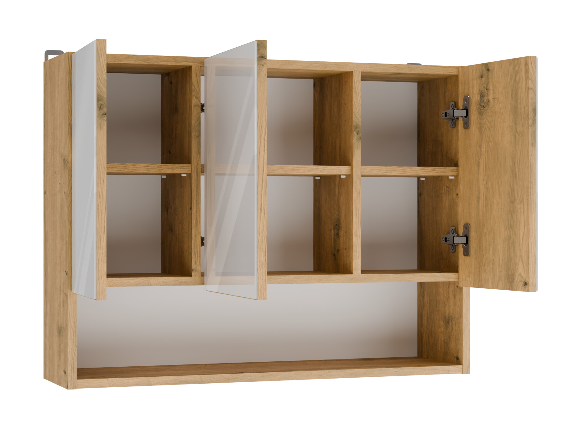 Armadietto a specchio da bagno Balelbo 113 (Rovere Artisan)