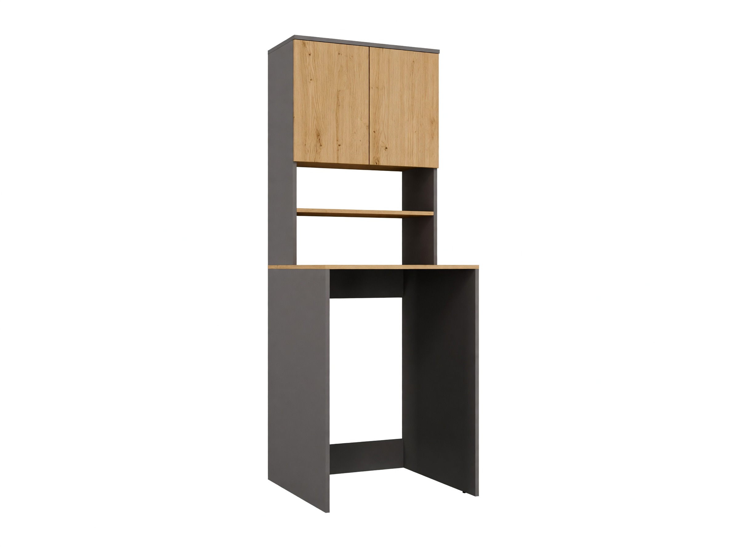 Mensola del bagno Balelbo 112 (Antracite + Rovere Artisan)