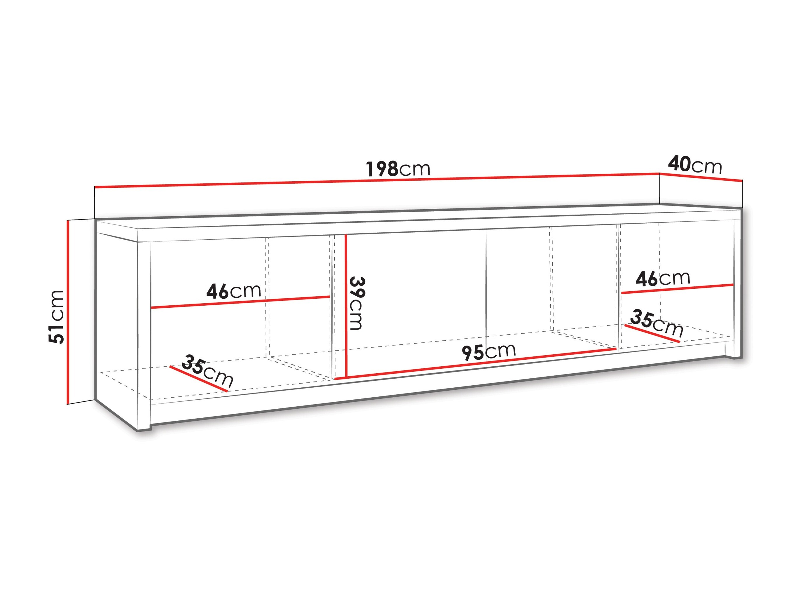 Mobile porta TV Lectio (Rovere moro)