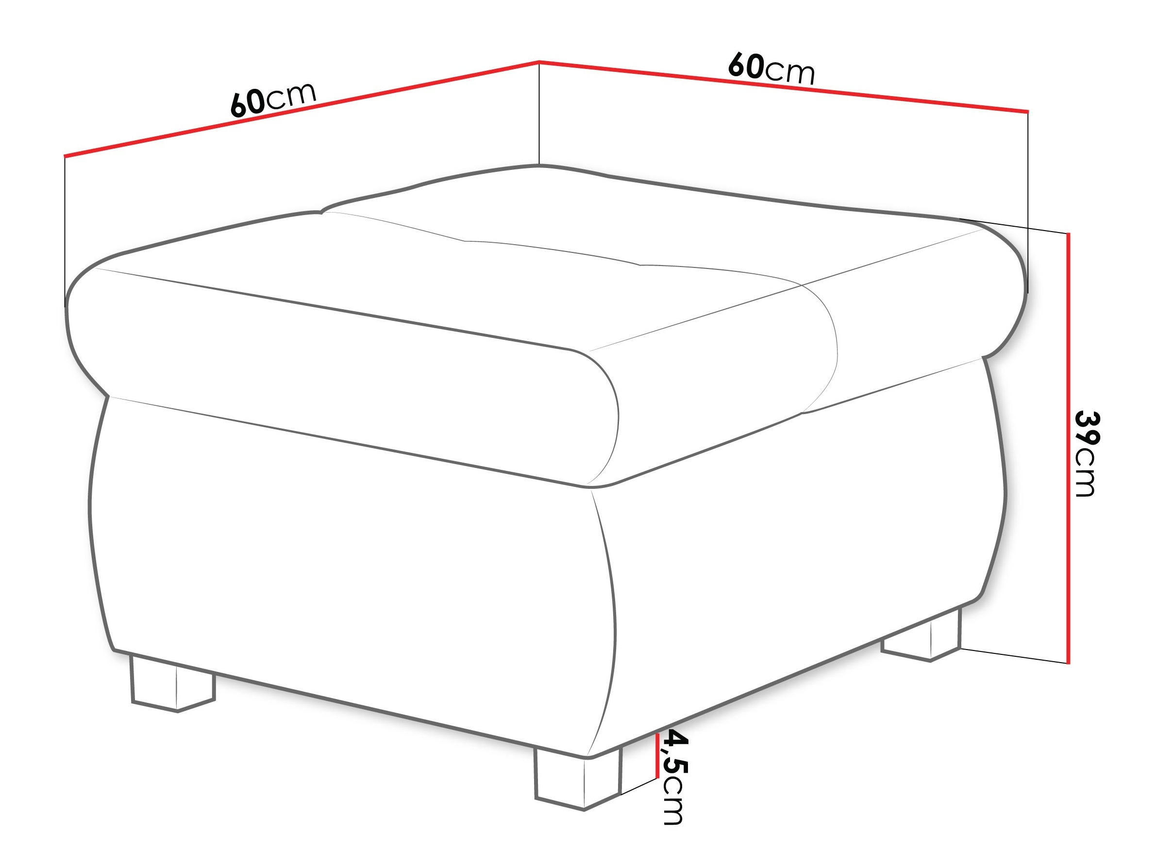 Pouf Comfivo Nitor (Bella 05)