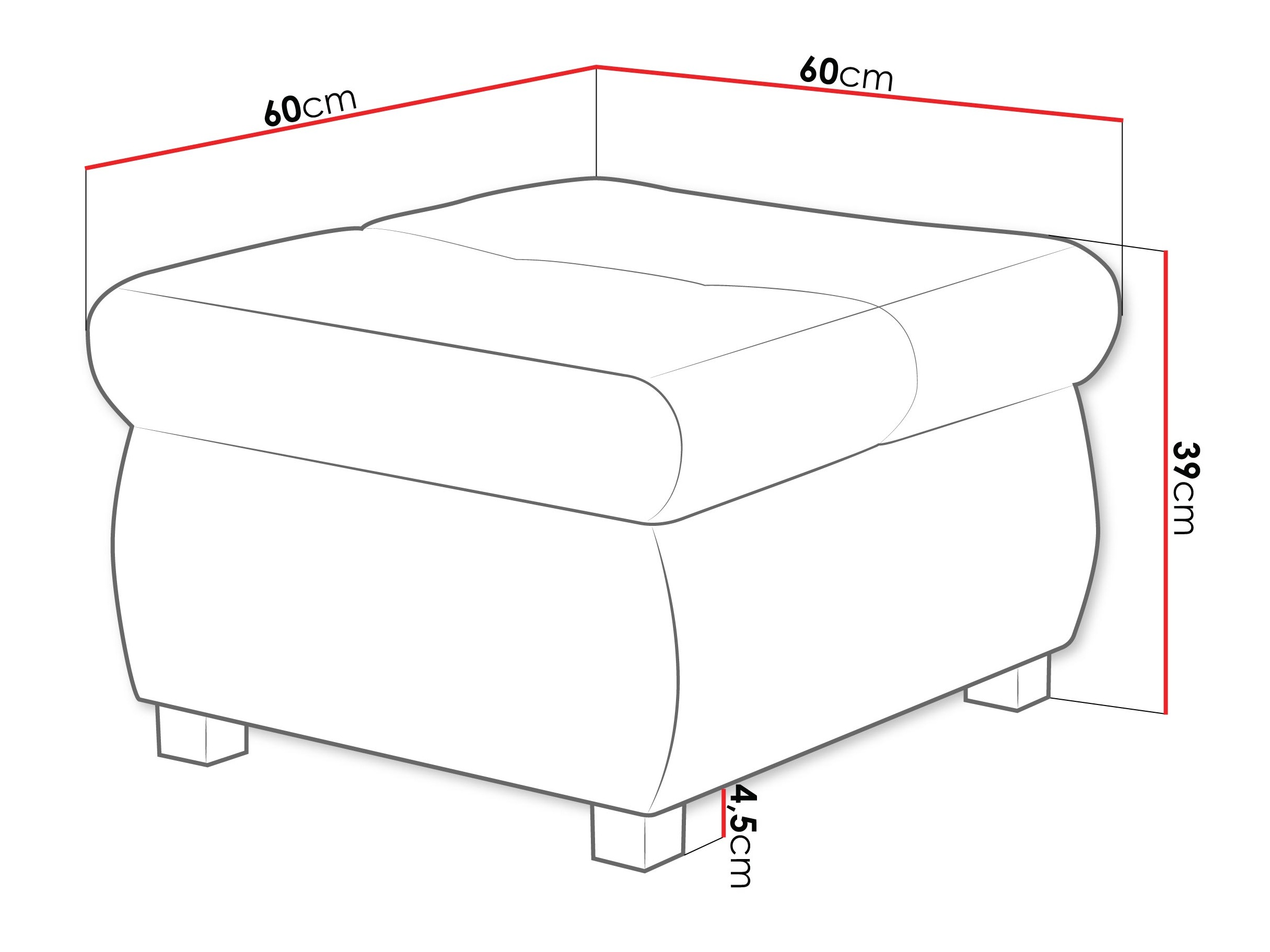 Pouf Comfivo Nitor (Clara 215.10)