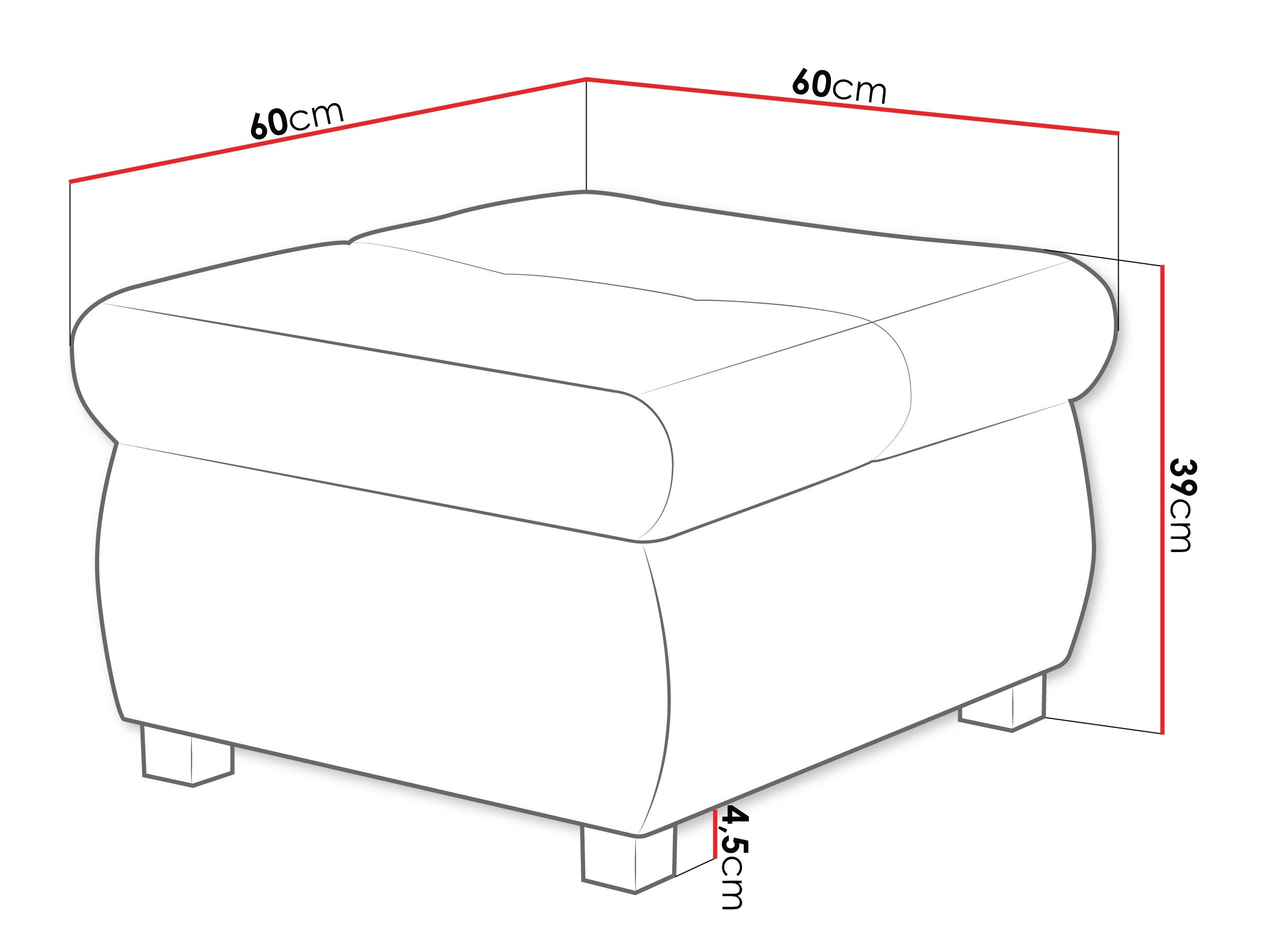 Pouf Comfivo Nitor (Lumo 55)