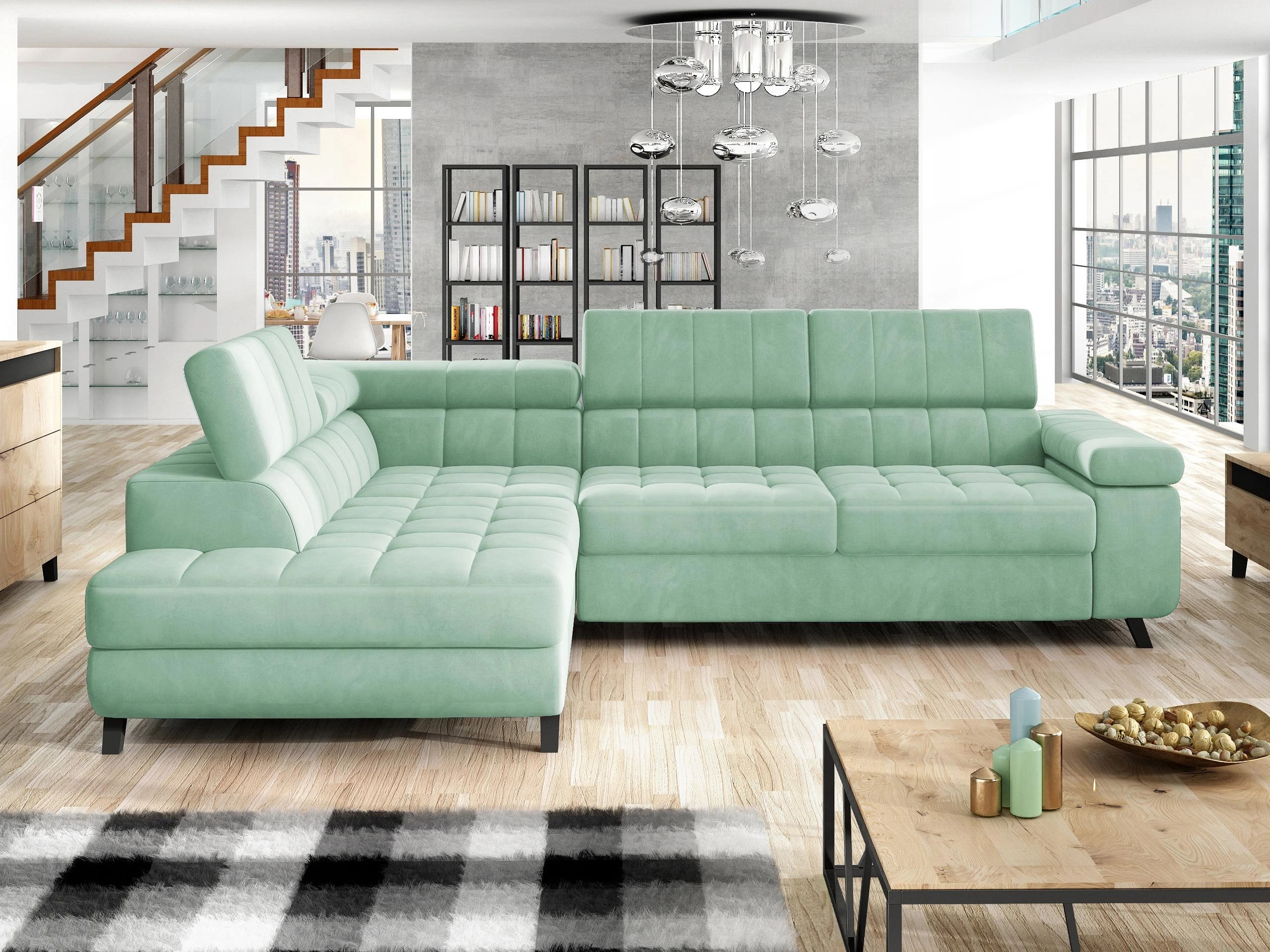 Divano angolare Comfivo Agnus (Magic Velvet 2227)