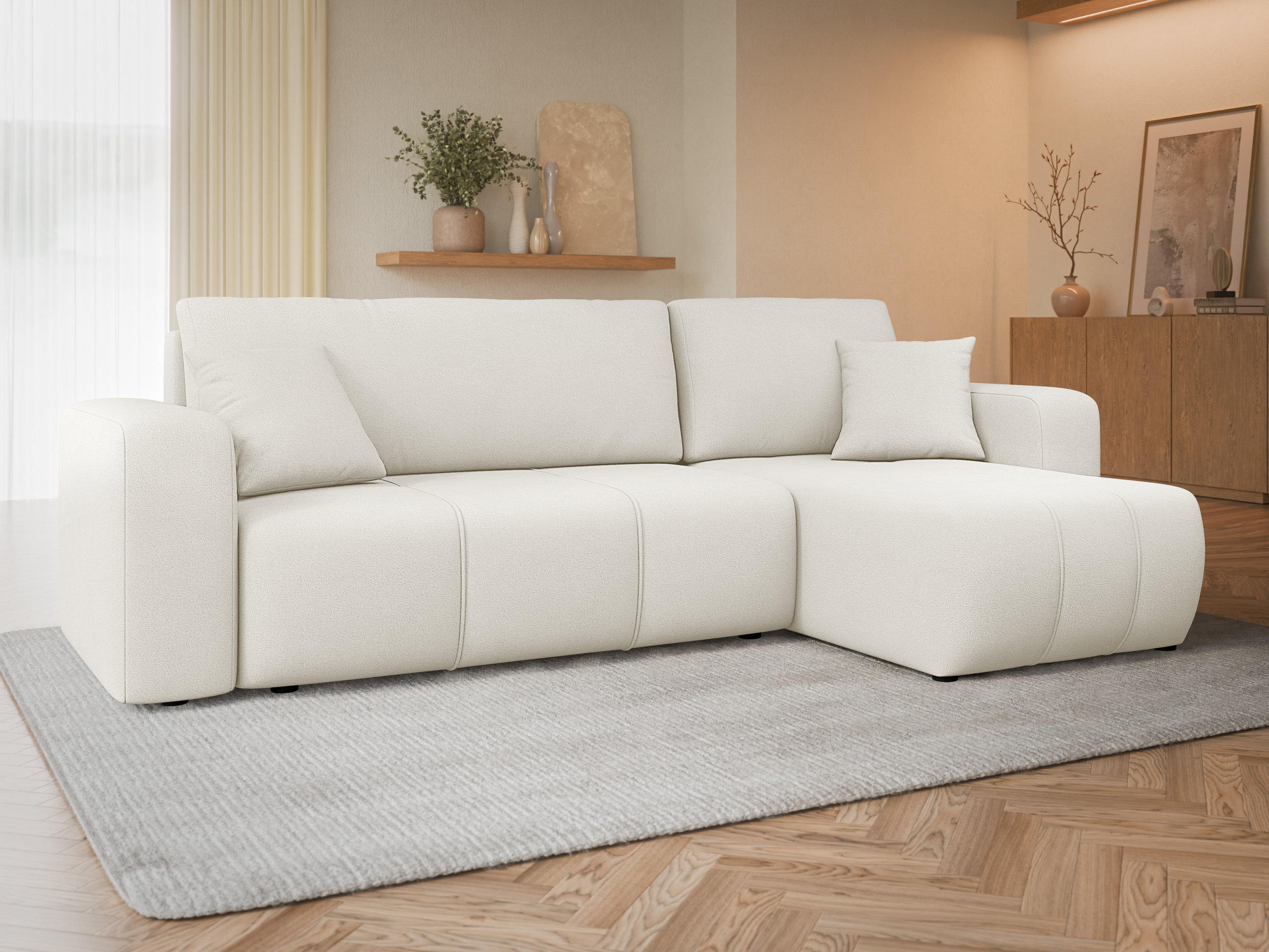 Divano angolare Comfivo Laurus (Velo 621)