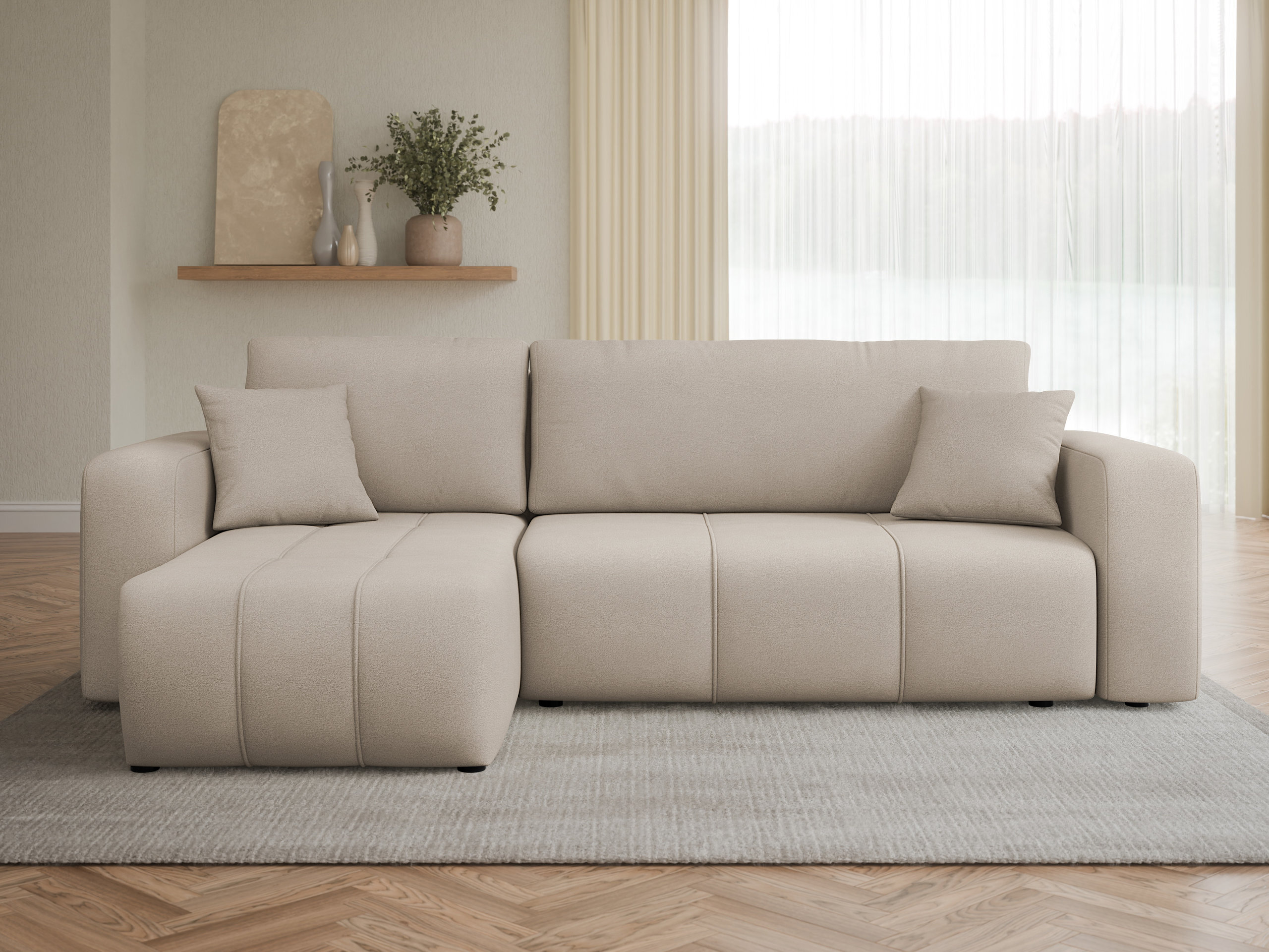 Divano angolare Comfivo Laurus (Velo 623)