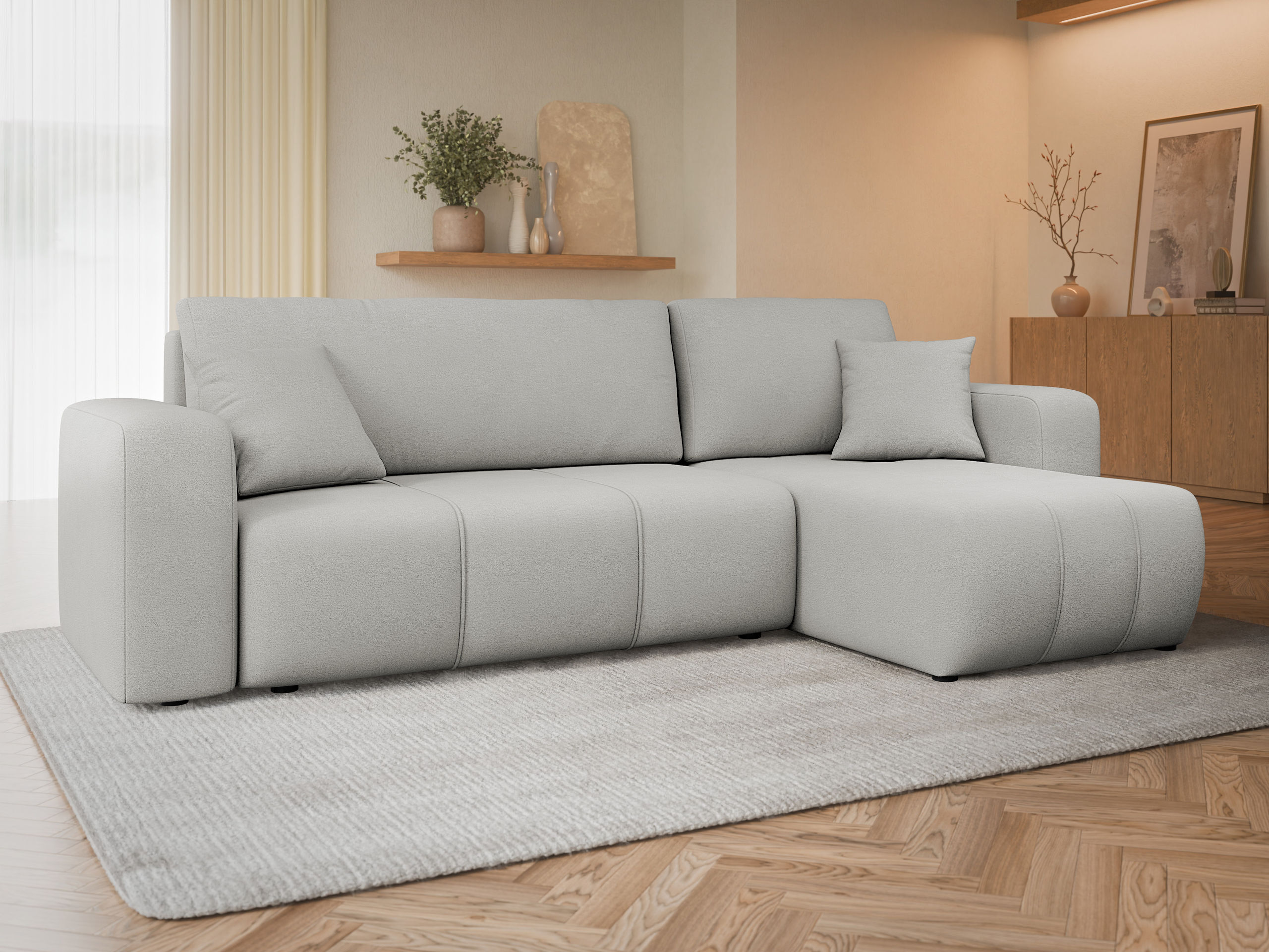 Divano angolare Comfivo Laurus (Velo 633)