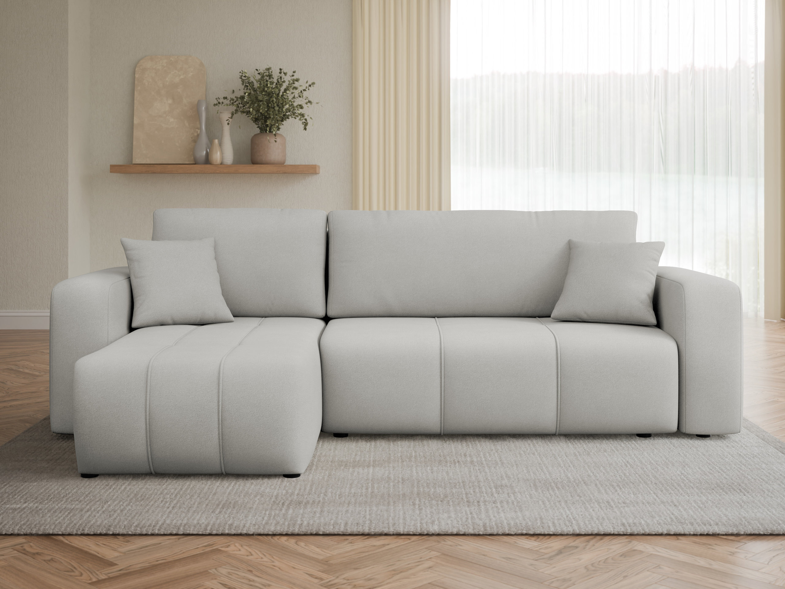 Divano angolare Comfivo Laurus (Velo 633)