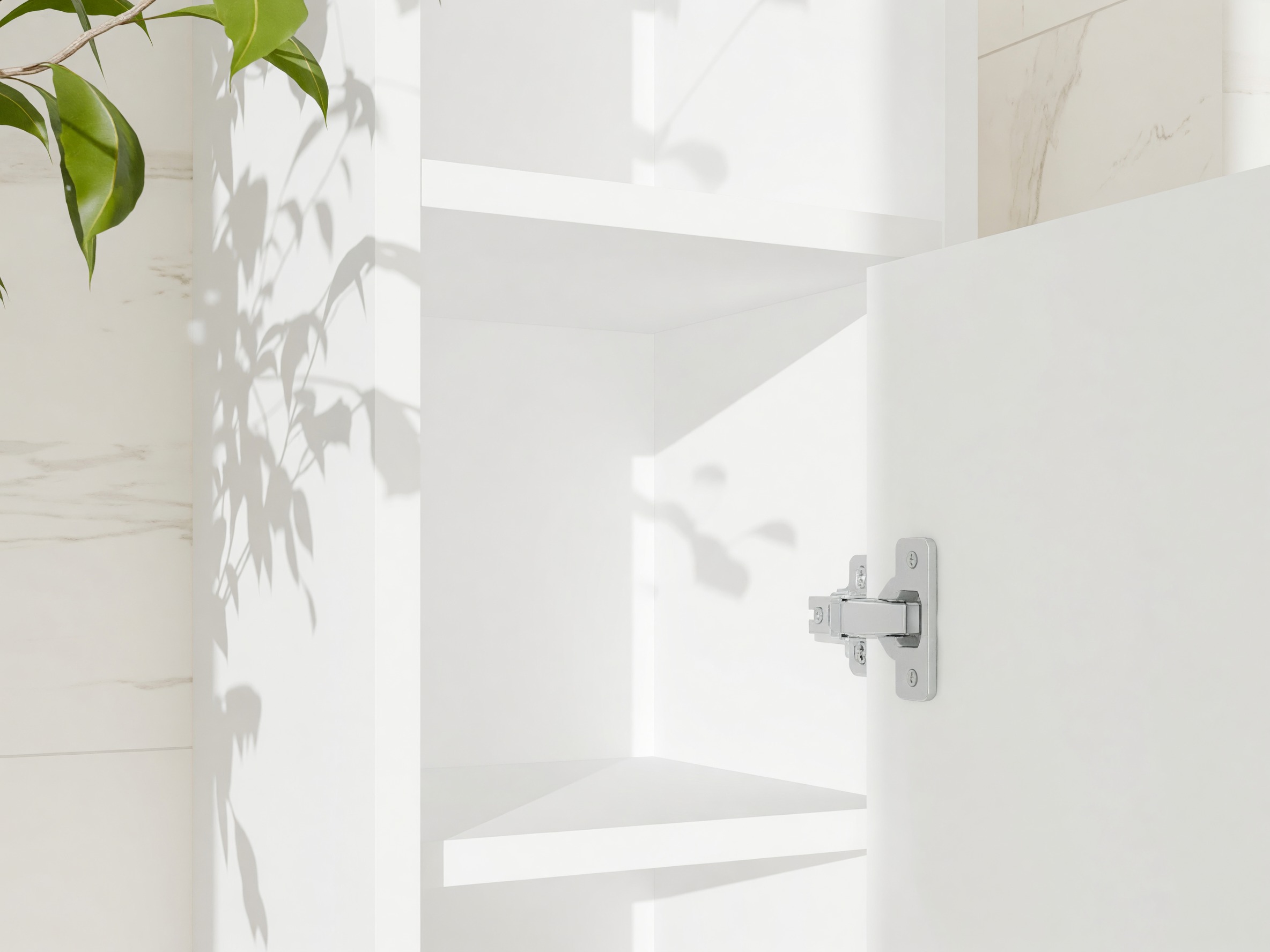 Mensola del bagno Mandeville 381 (Bianco)