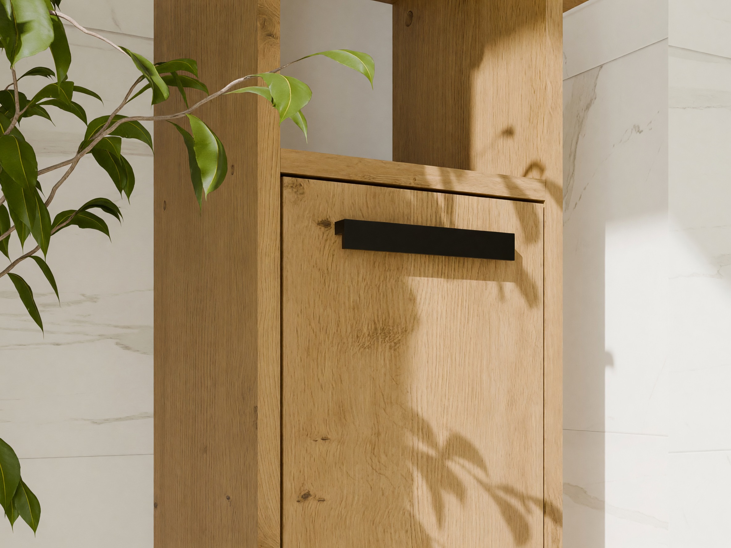 Mensola del bagno Mandeville 381 (Rovere Artisan)