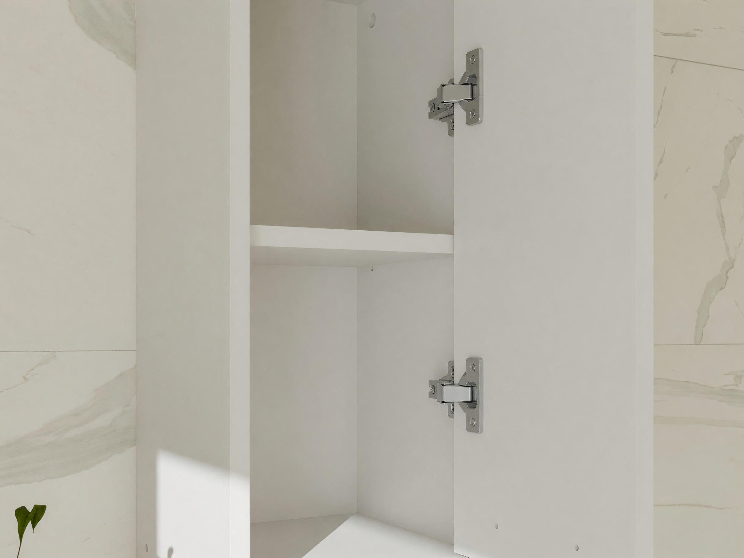 Mobiletto del bagno Mandeville 382 (Bianco)
