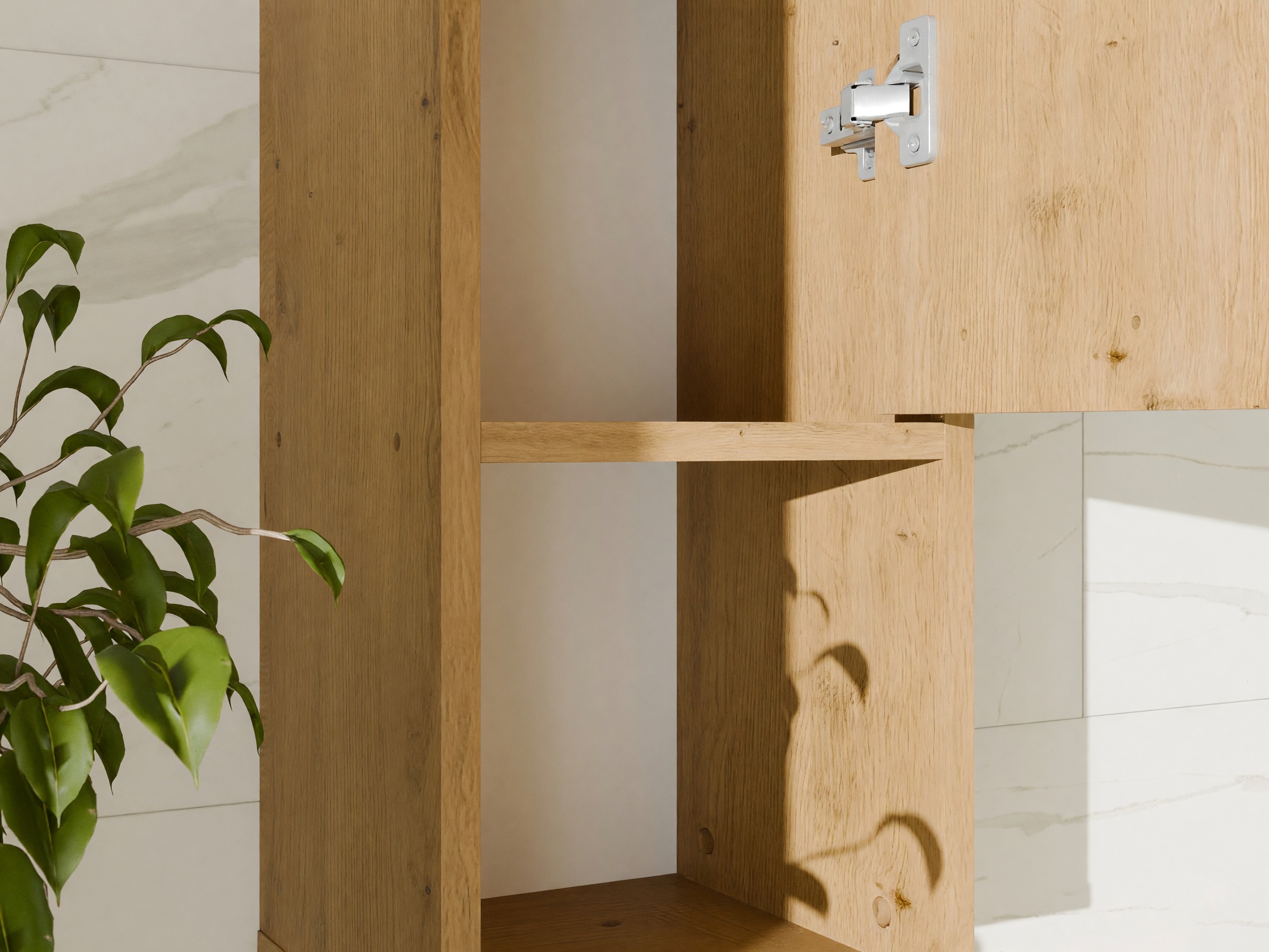 Mobiletto del bagno Mandeville 382 (Rovere Artisan)