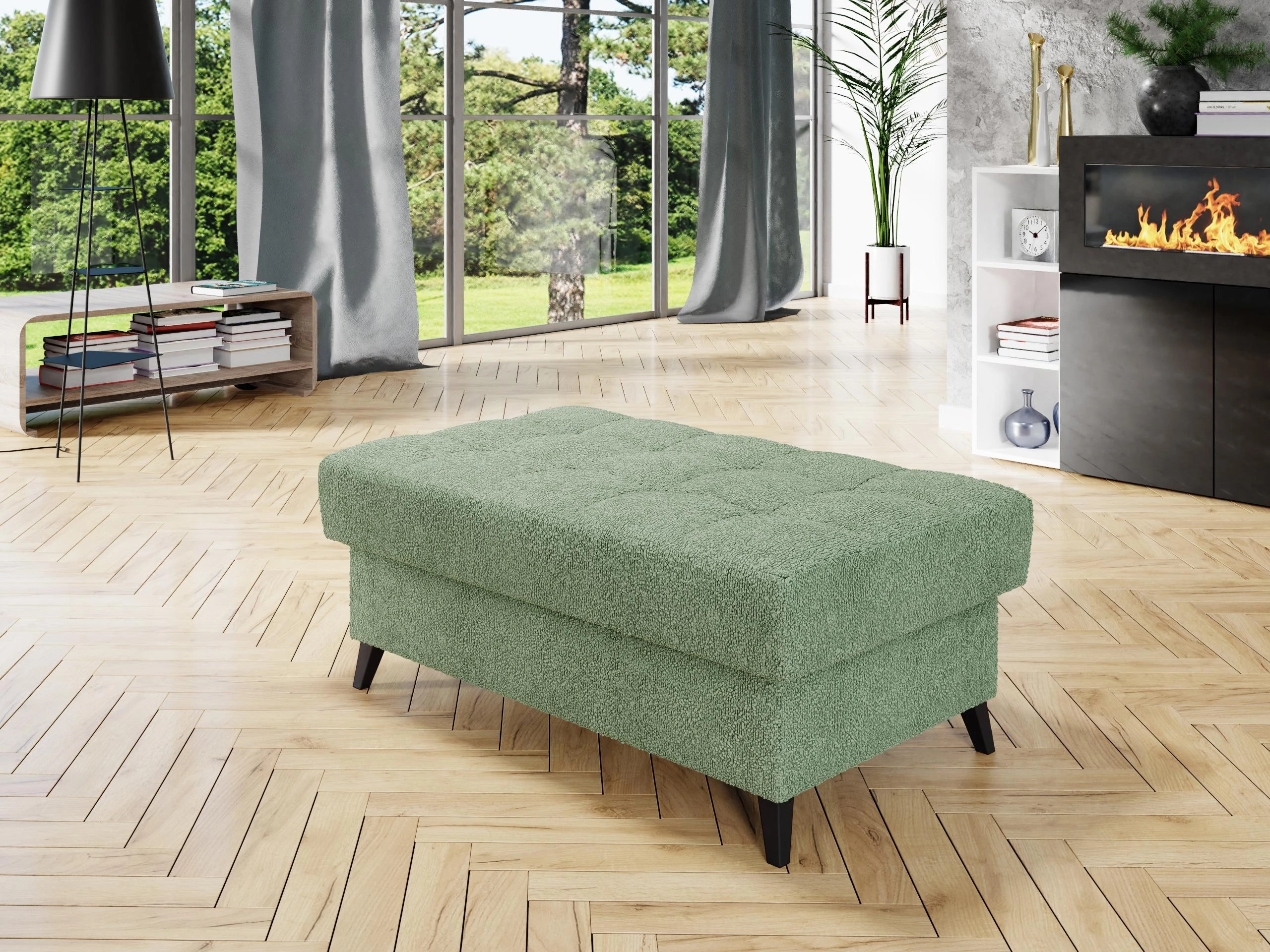 Panca imbottita Comfivo Agnus (Boucle Abriamo 10)