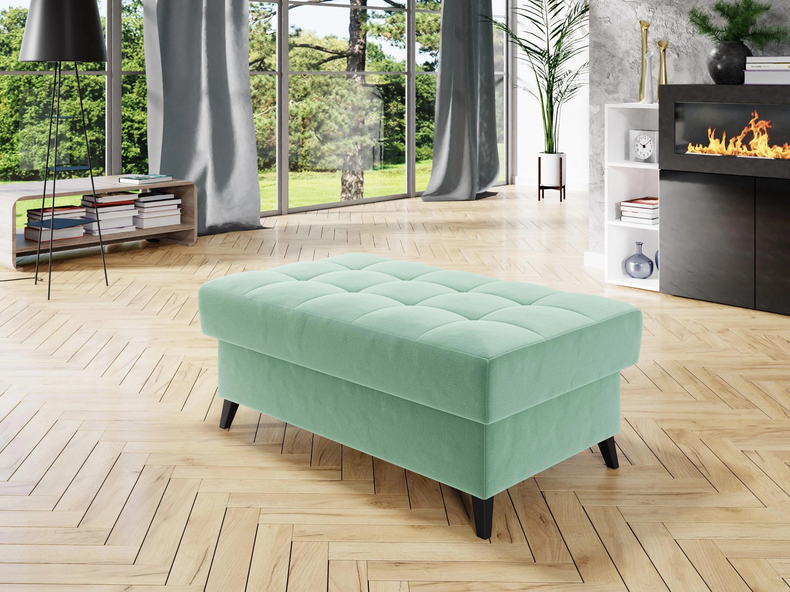 Panca imbottita Comfivo Agnus (Magic Velvet 2227)