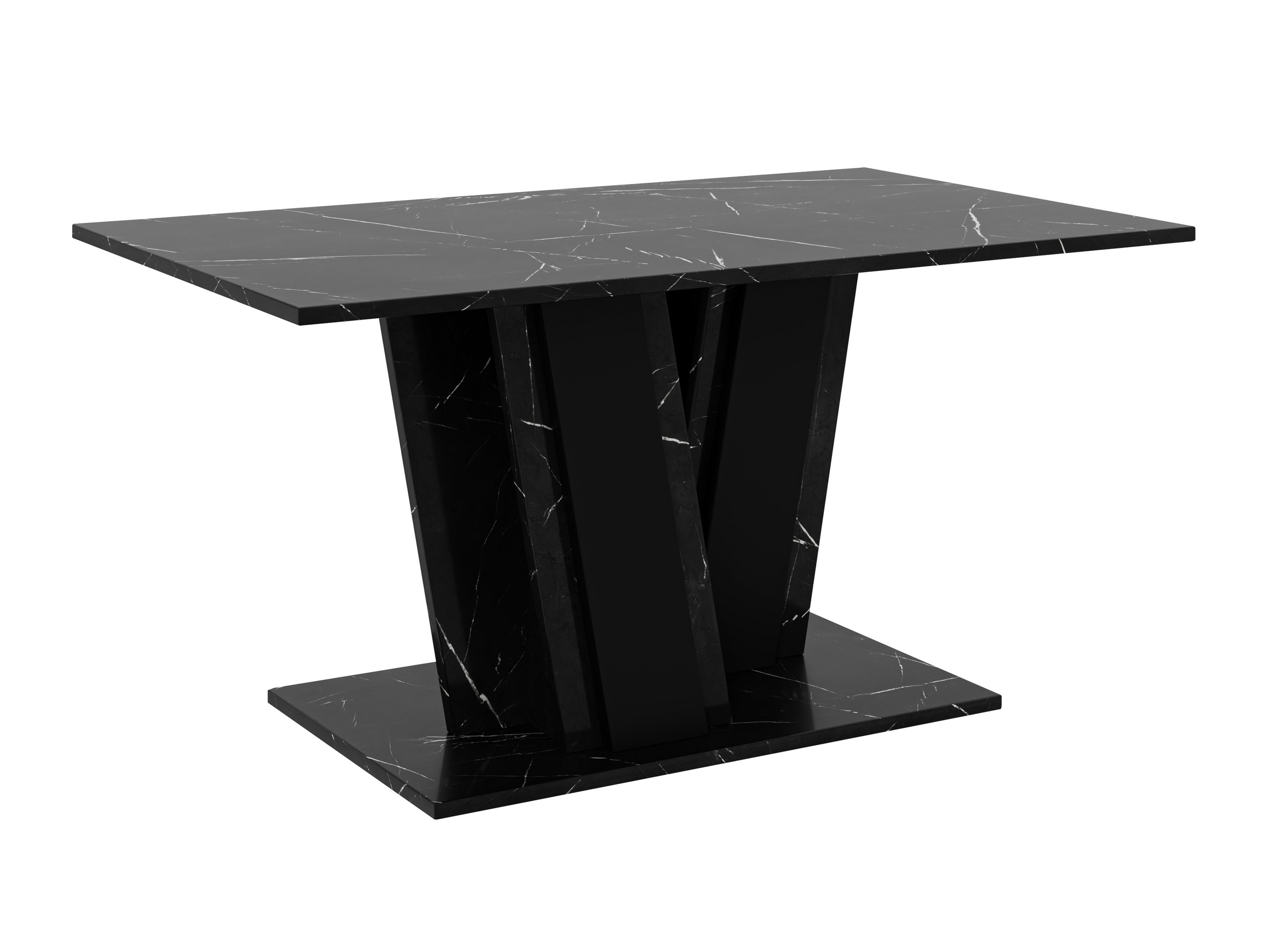 Tavolino da caffè Goodyear 138 (Marmo nero + Nero)