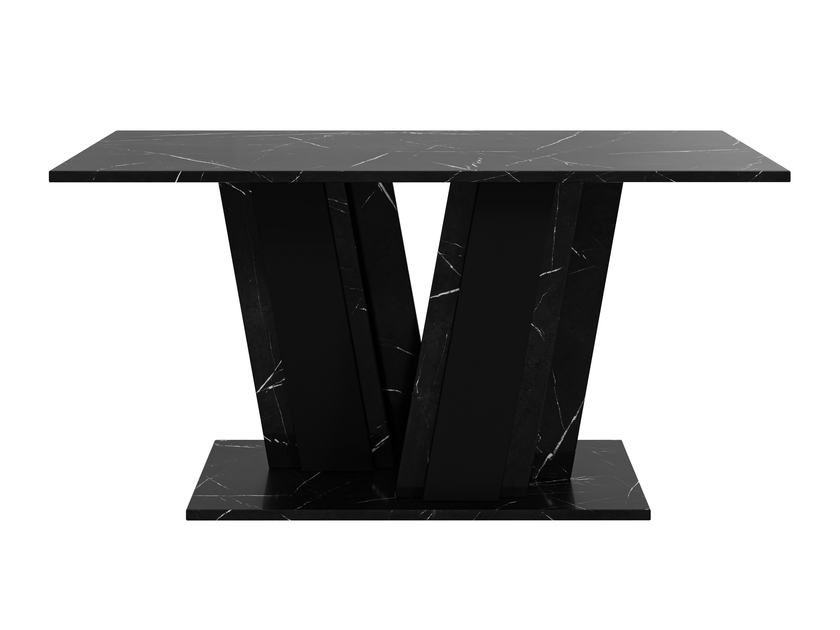 Tavolino da caffè Goodyear 138 (Marmo nero + Nero)