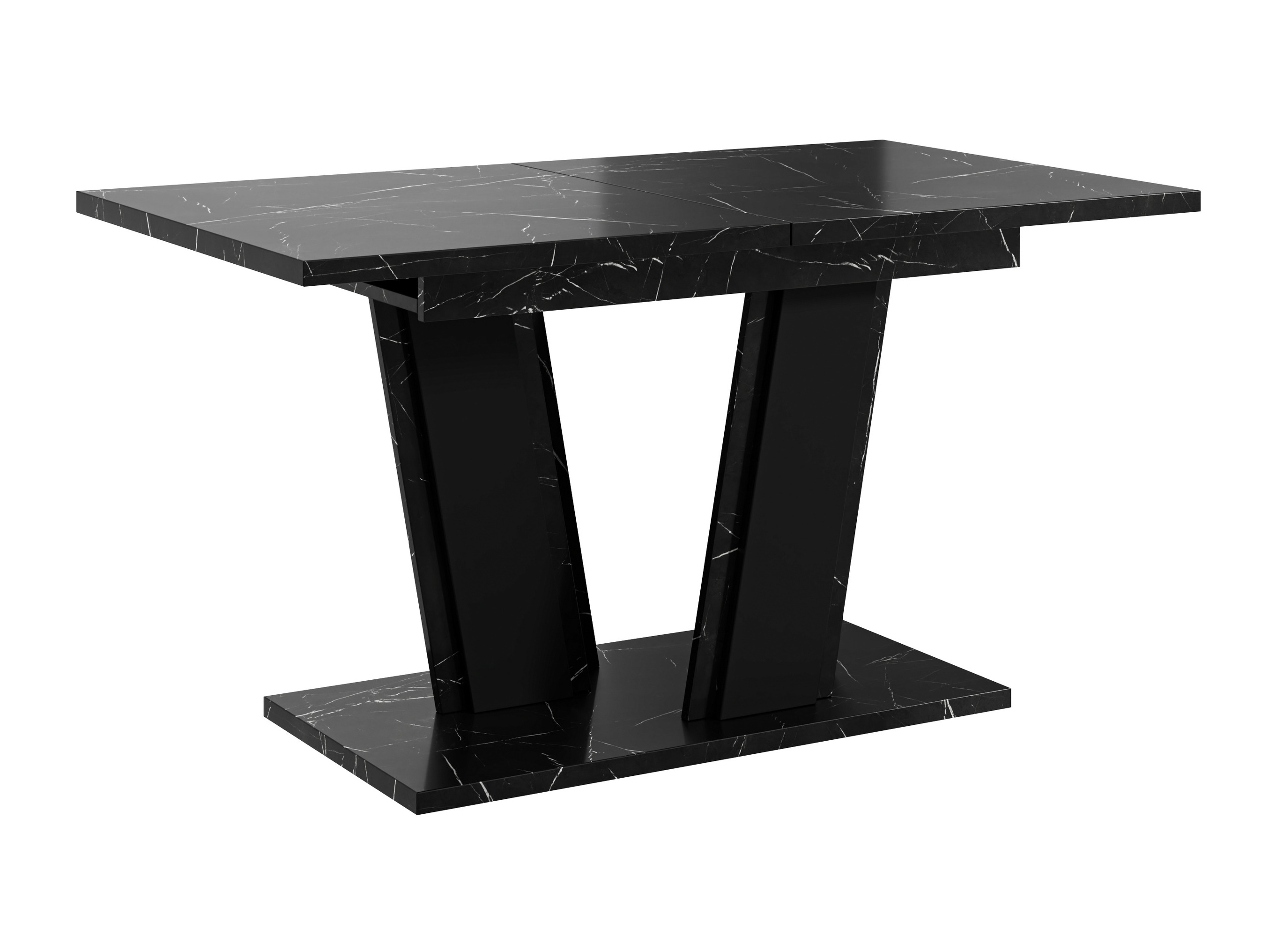 Tavolo Goodyear 139 (Marmo nero + Nero)
