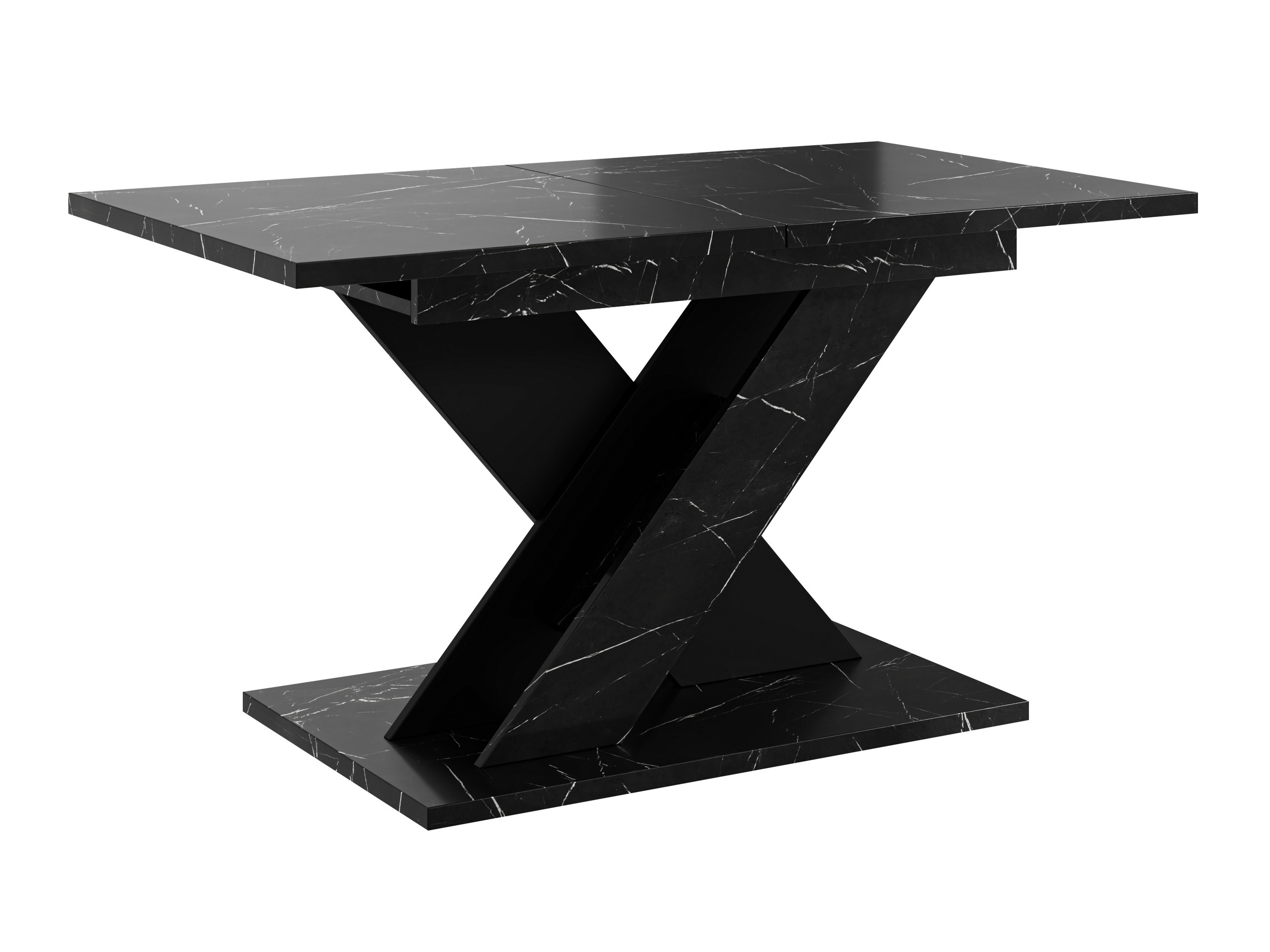 Tavolo Goodyear 141 (Marmo nero + Nero)