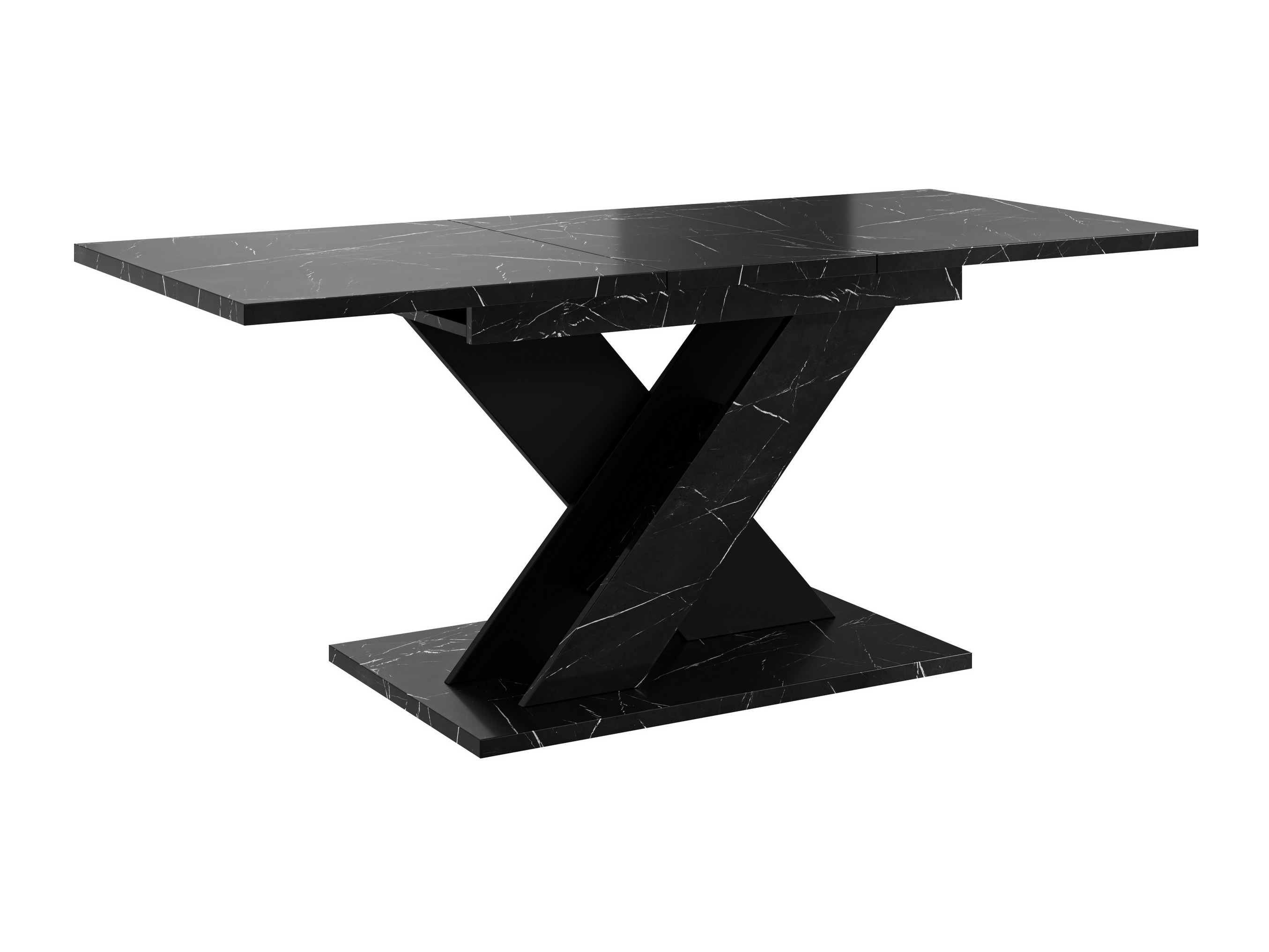 Tavolo Goodyear 141 (Marmo nero + Nero)