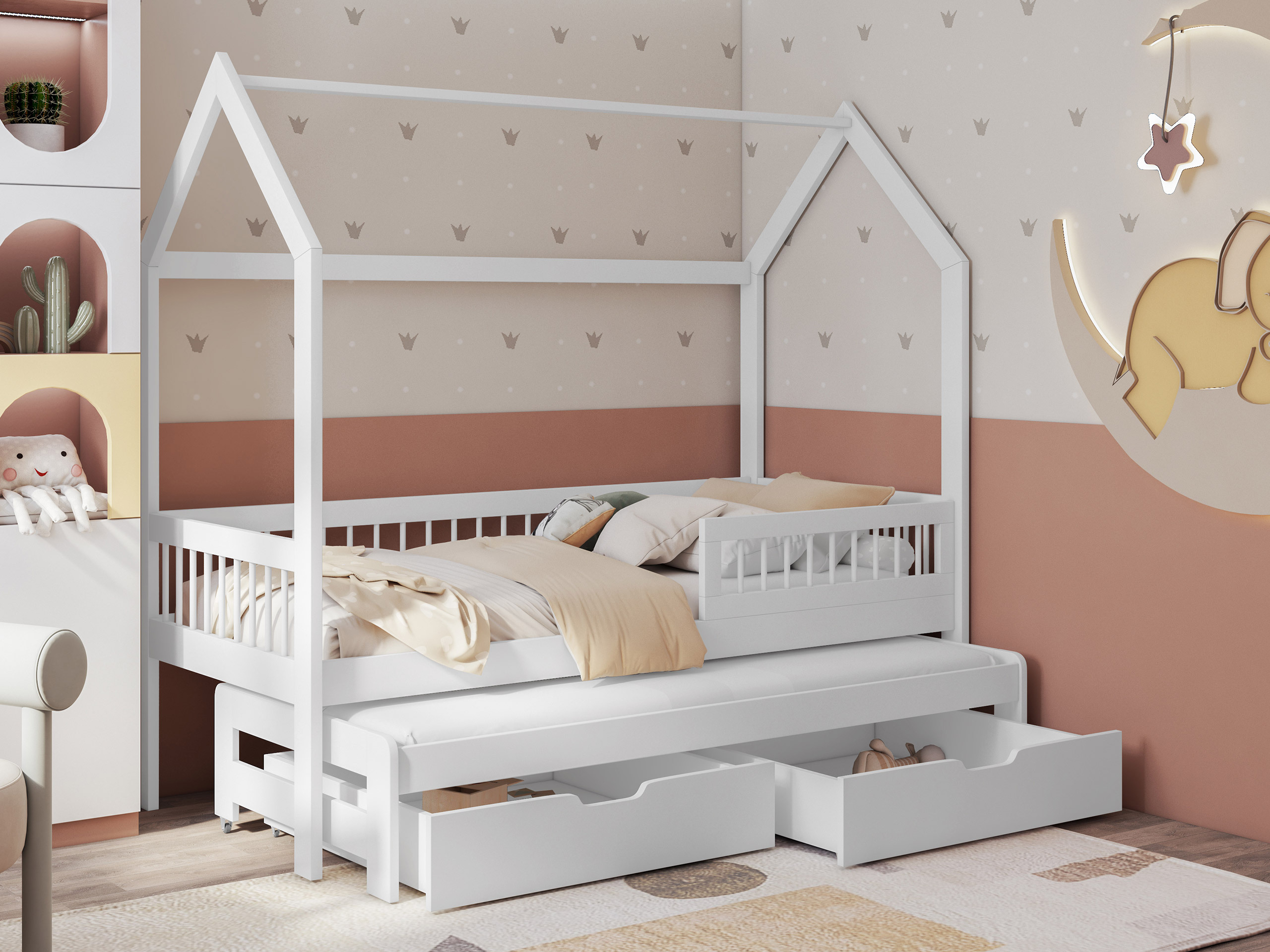 Letto Henderson 166 (Bianco)