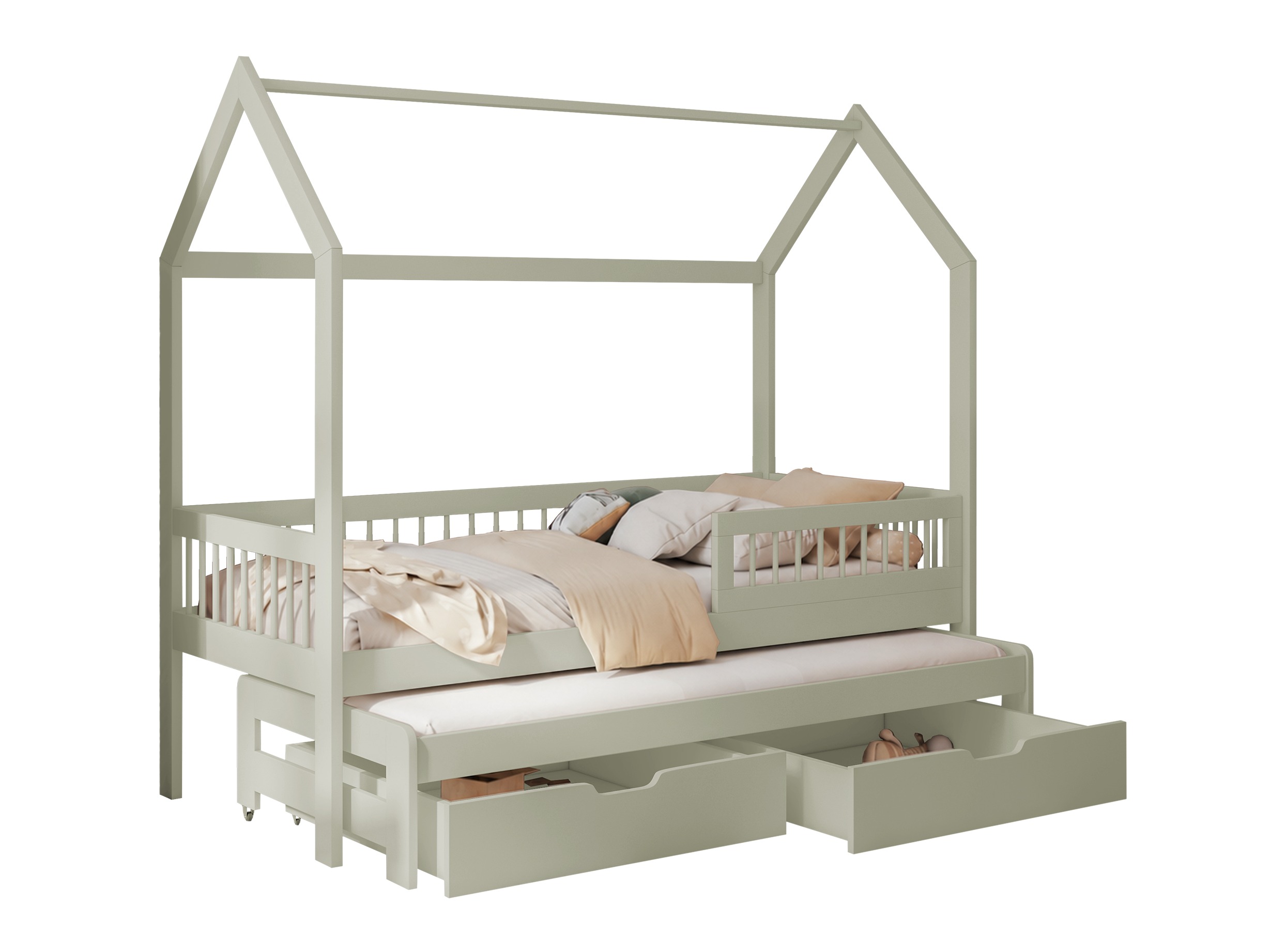 Letto Henderson 166 (Olivo chiaro)