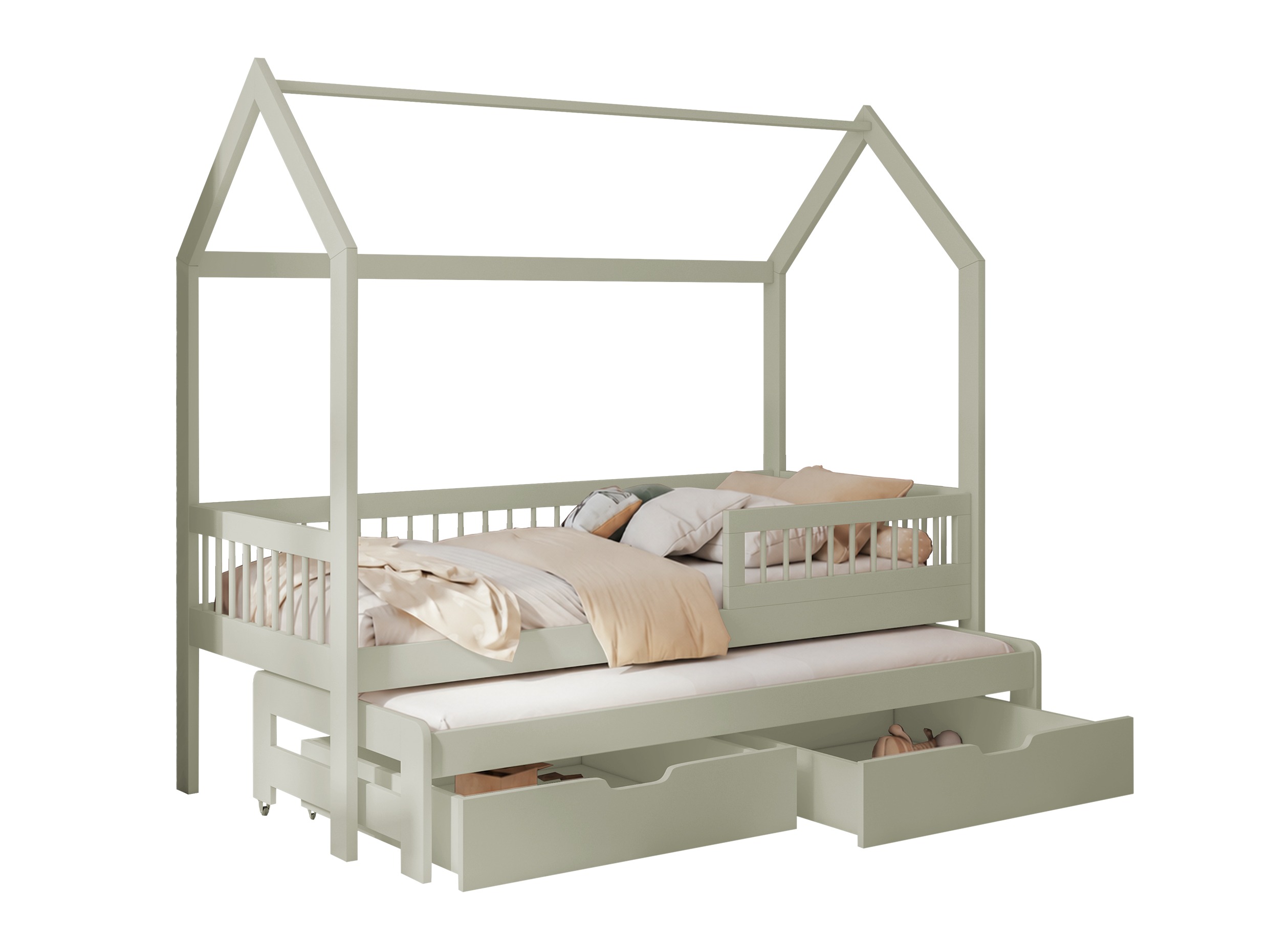 Letto Henderson 166 (Olivo chiaro)