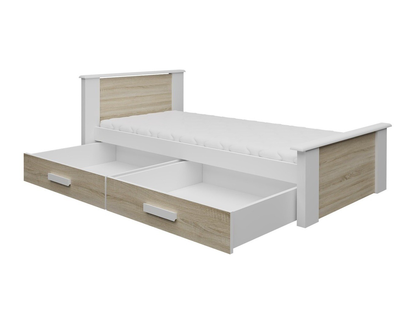 Letto Henderson 116 (Bianco + Blu)