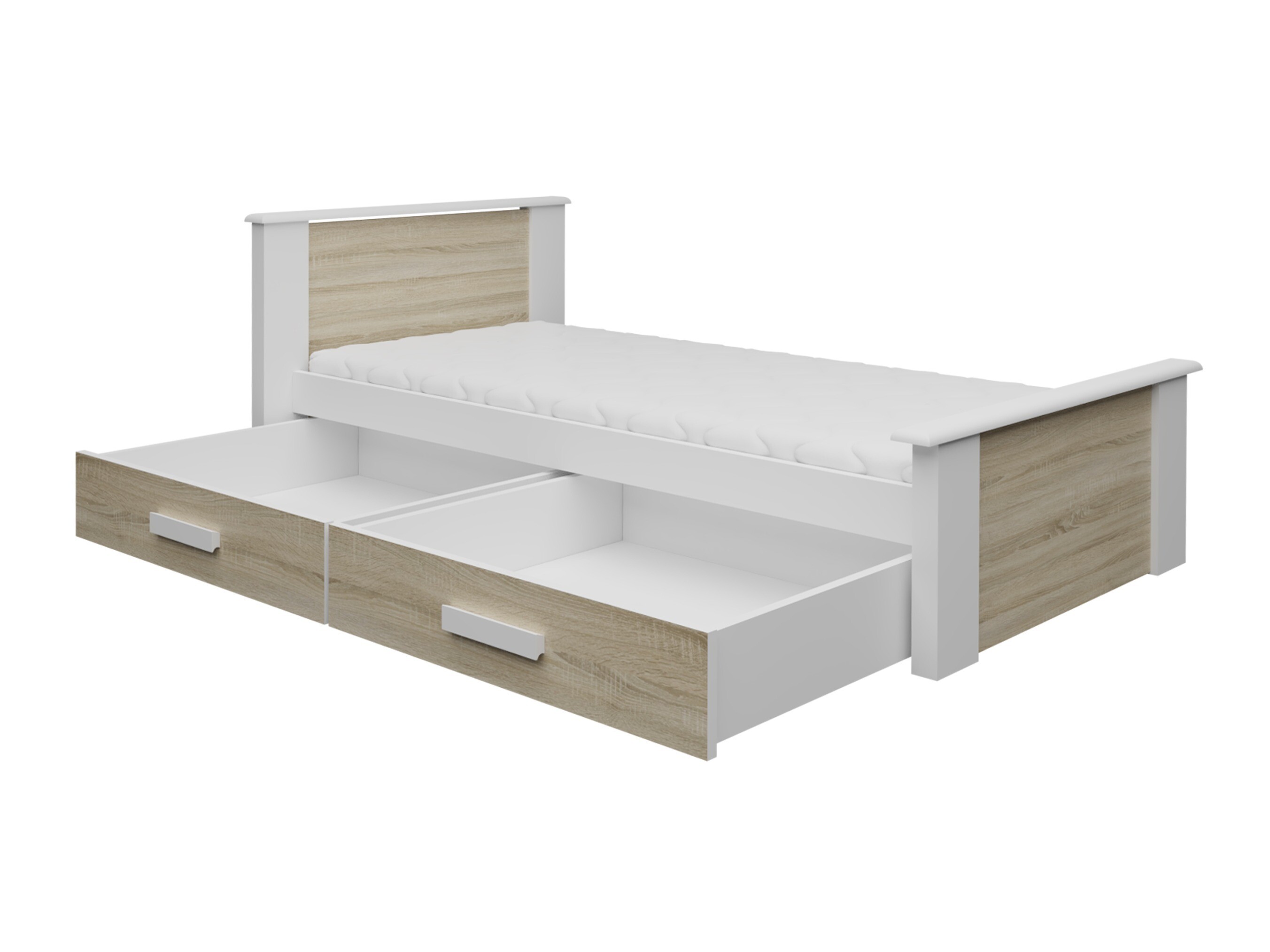 Letto Henderson 116 (Bianco + Blu)