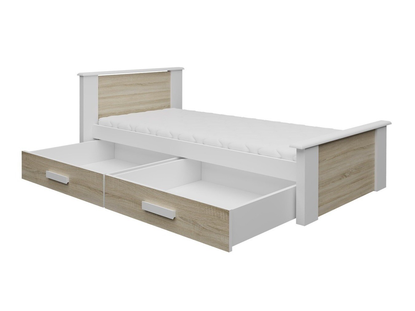 Letto Henderson 116 (Bianco + Cachemire)