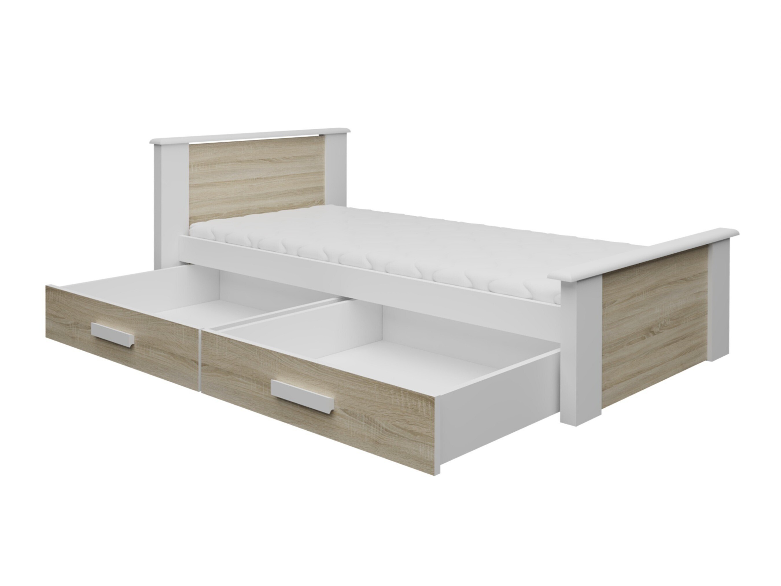 Letto Henderson 116 (Bianco + Cachemire)