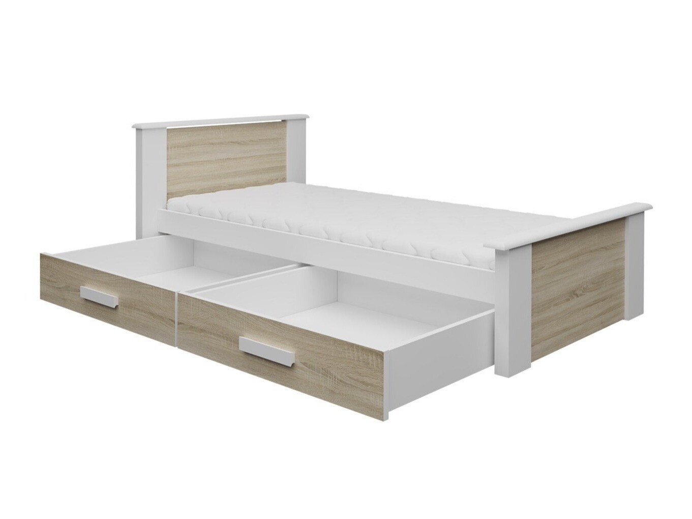 Letto Henderson 116 (Bianco + Tartufo)