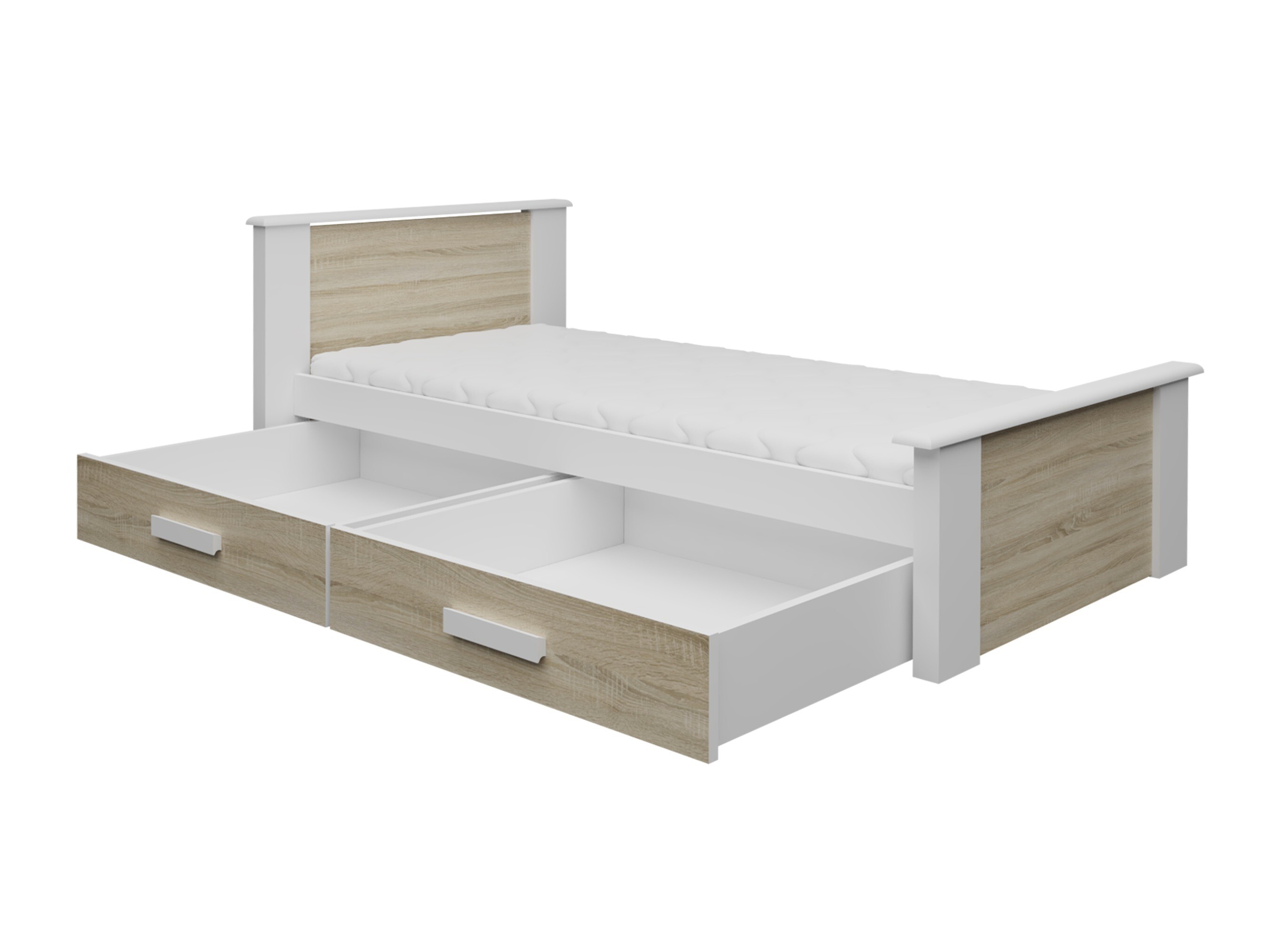 Letto Henderson 116 (Bianco + Tartufo)