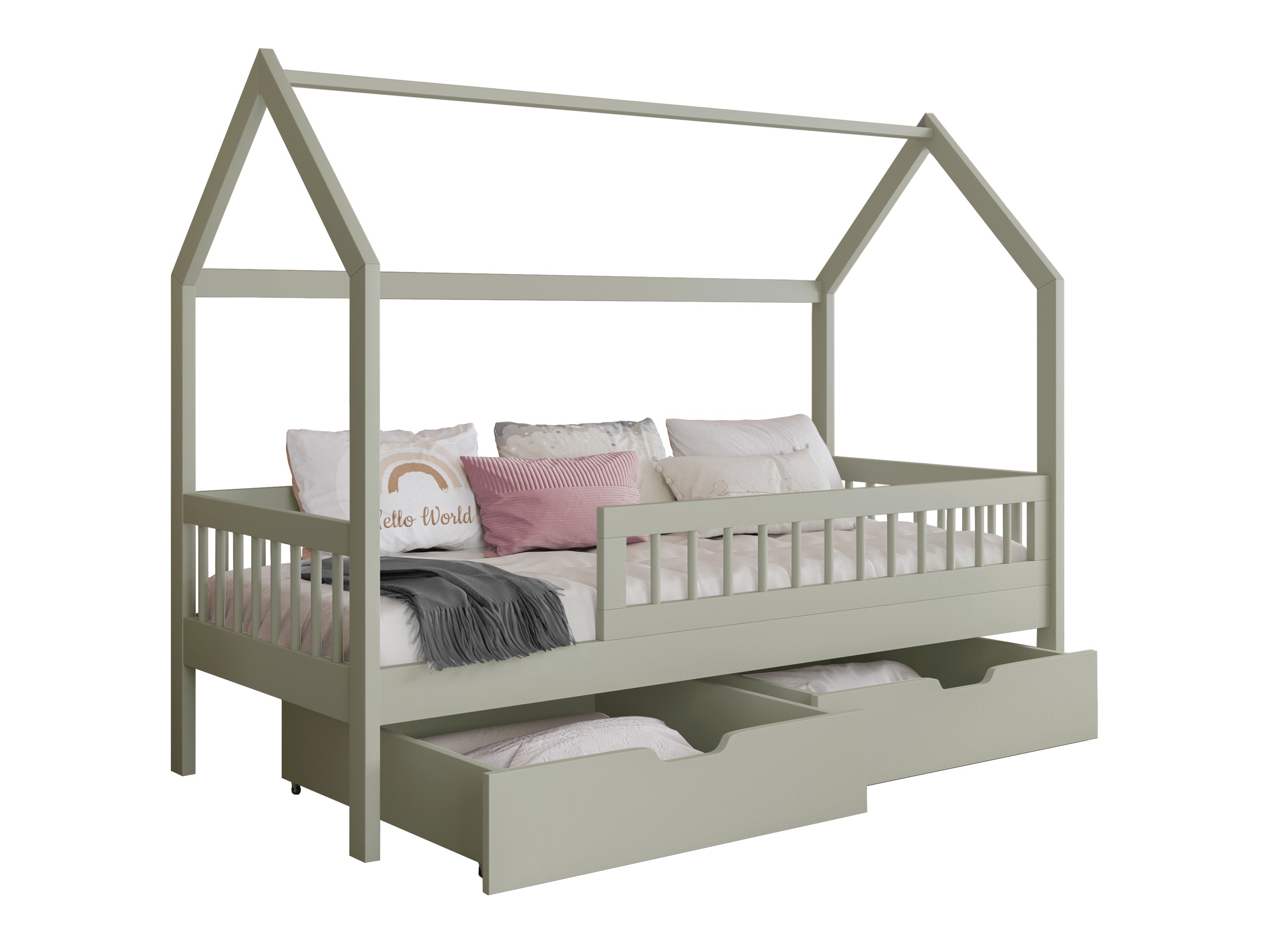 Letto Henderson 167 (Olivo chiaro)