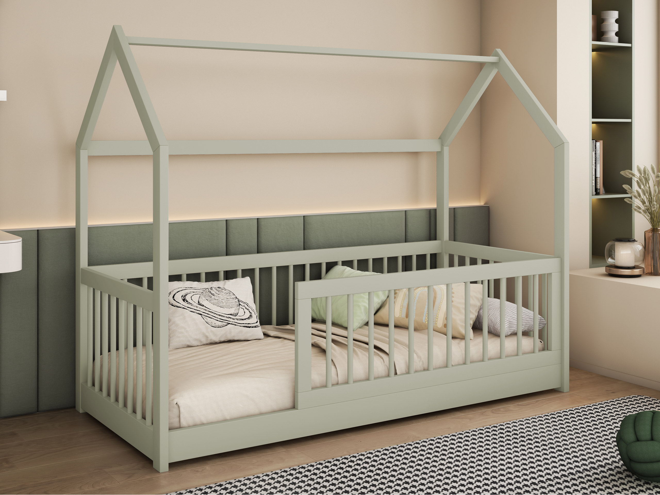 Letto Henderson 168 (Olivo chiaro)