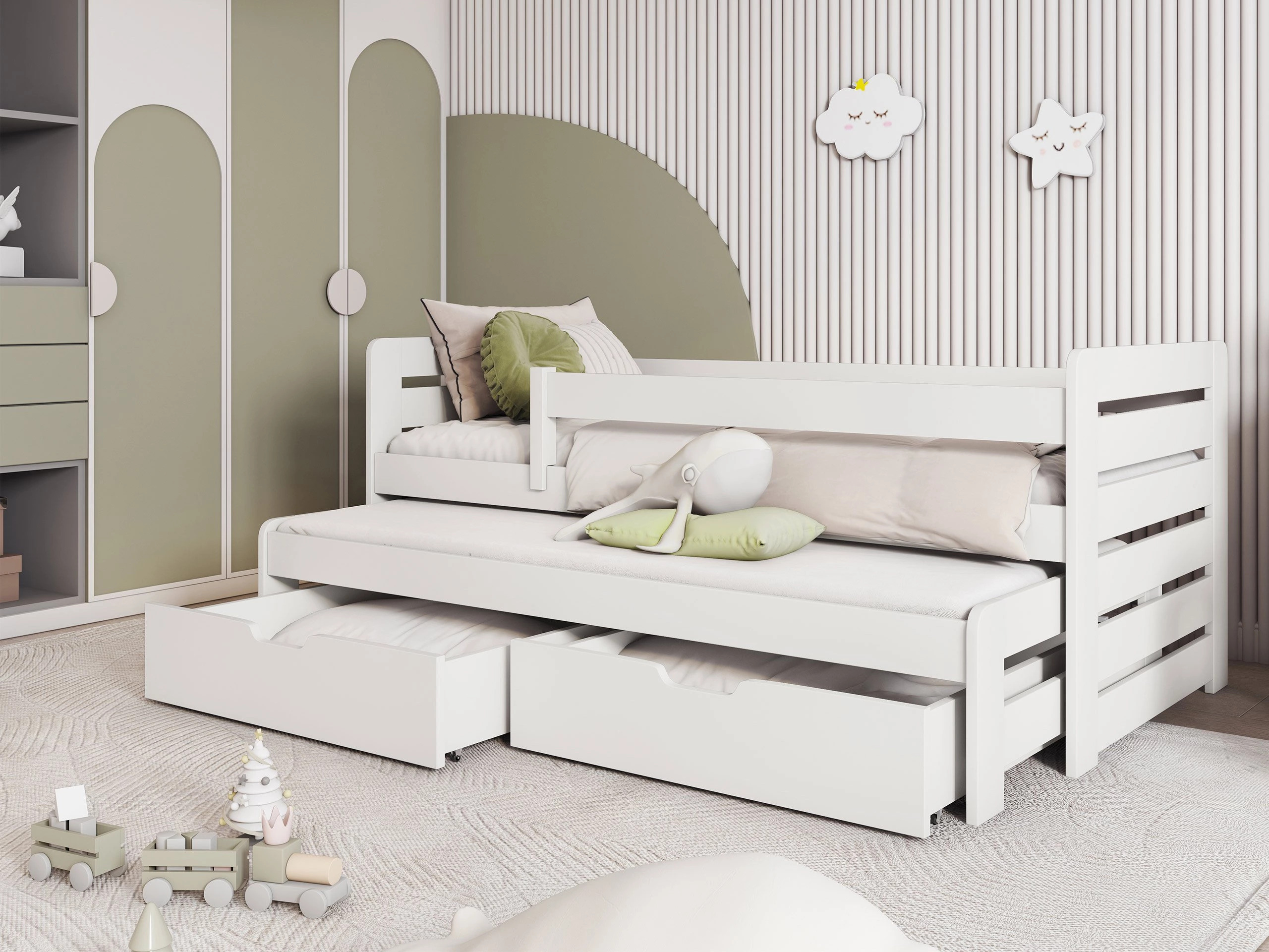 Letto Henderson 127 (Bianco)