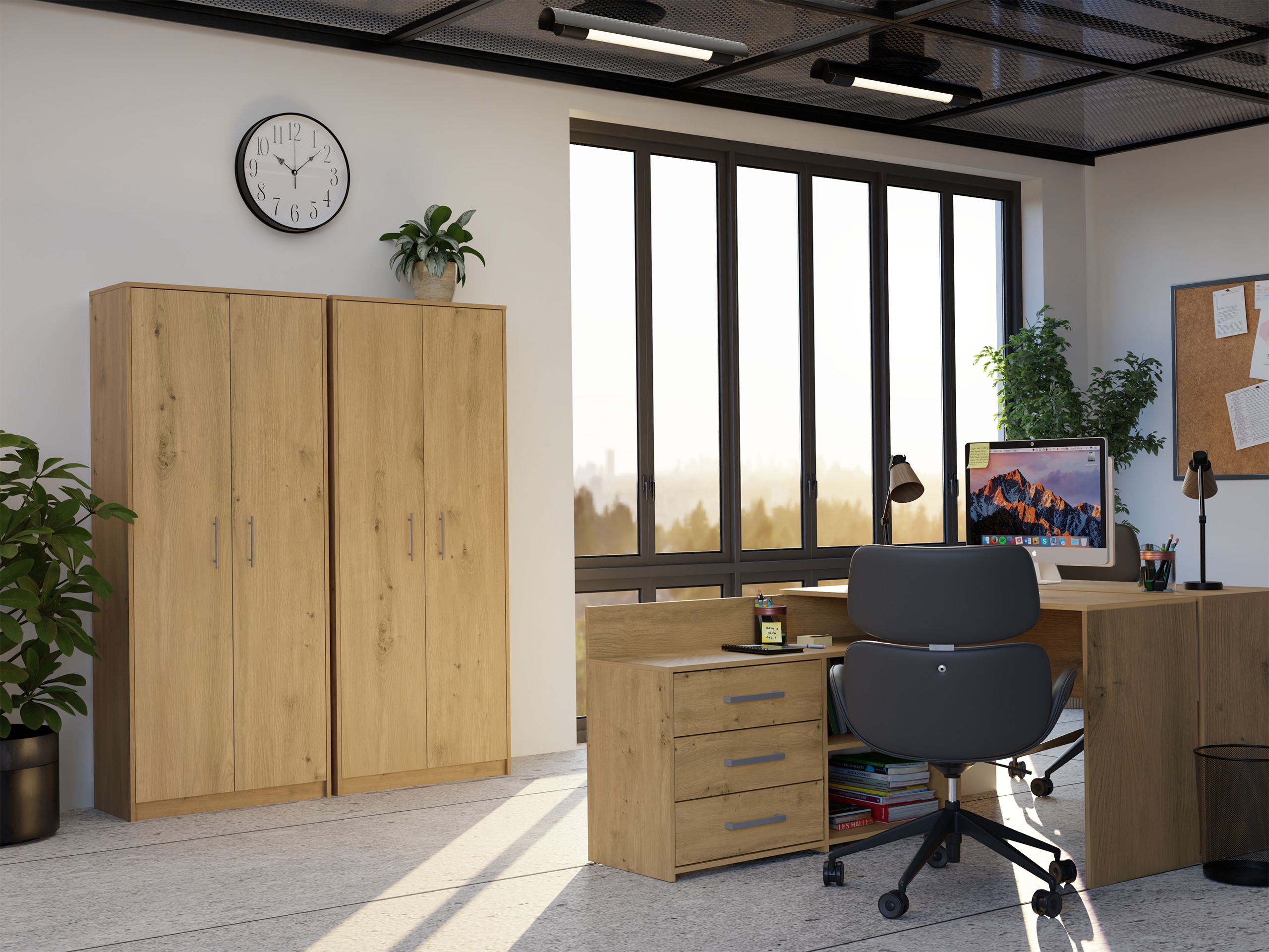 Scaffale Mandeville 196 (Rovere Artisan)