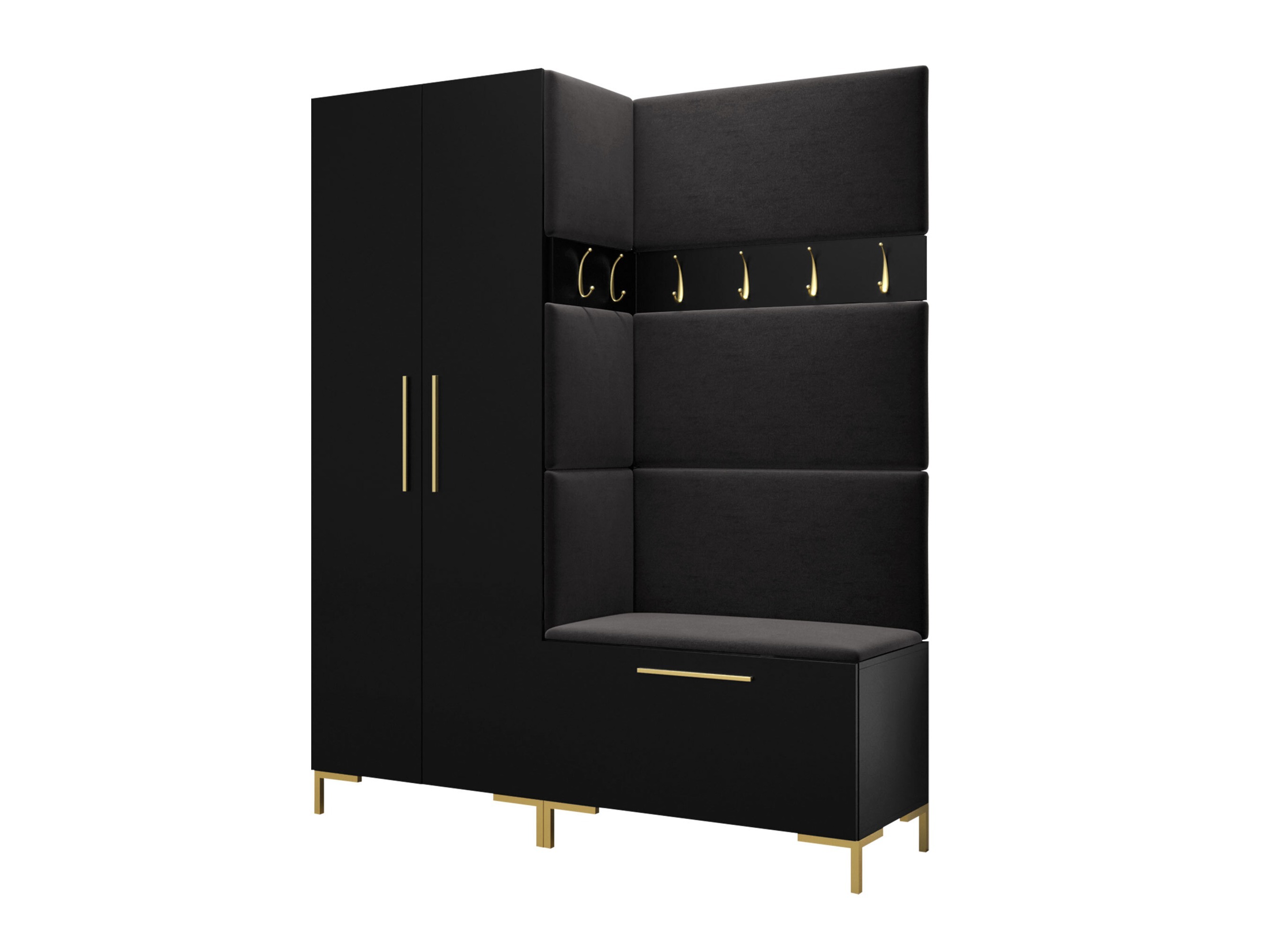 Set arredo da corridoio Nomal I (Nero)