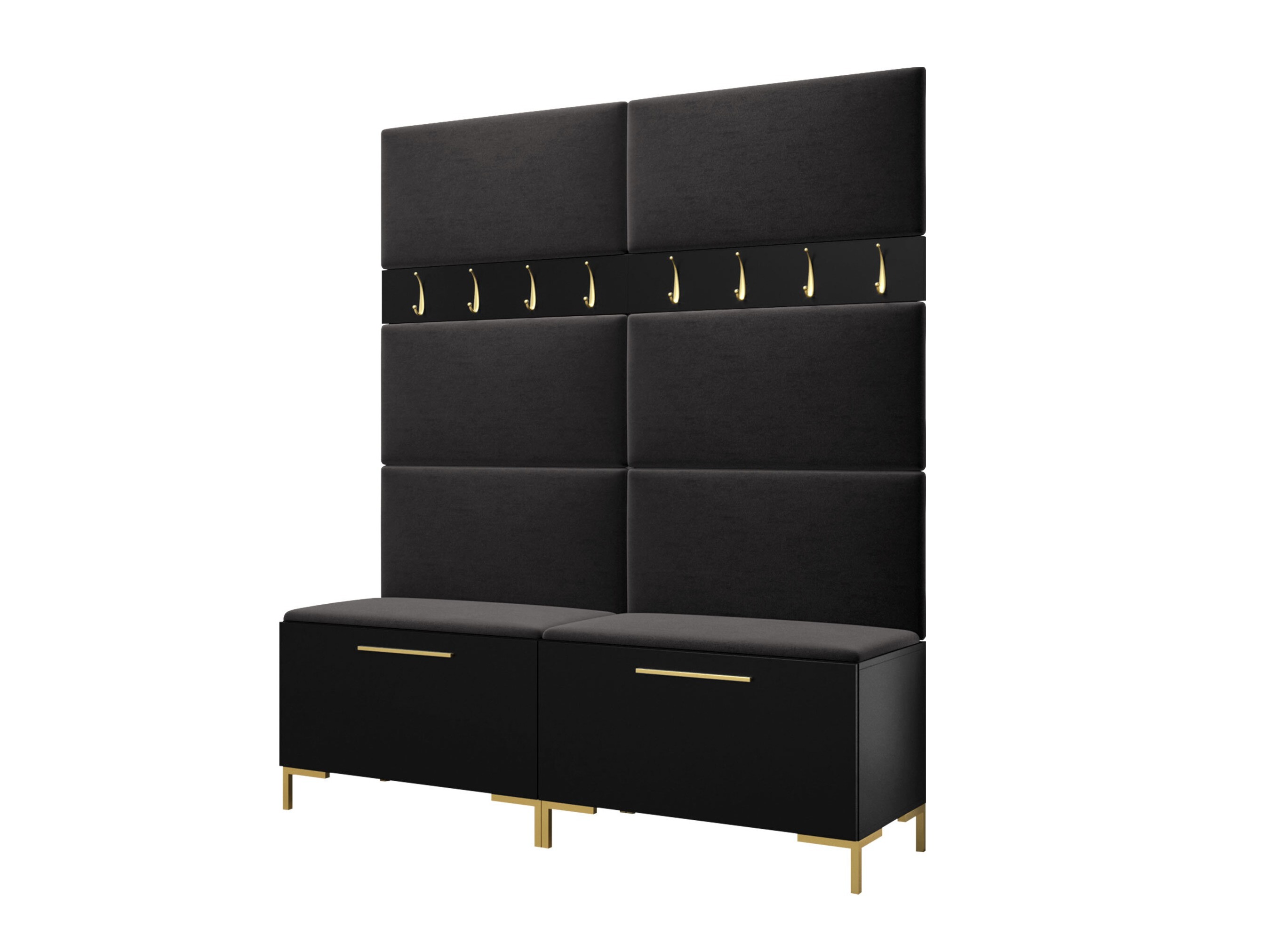 Set arredo da corridoio Nomal II (Nero)