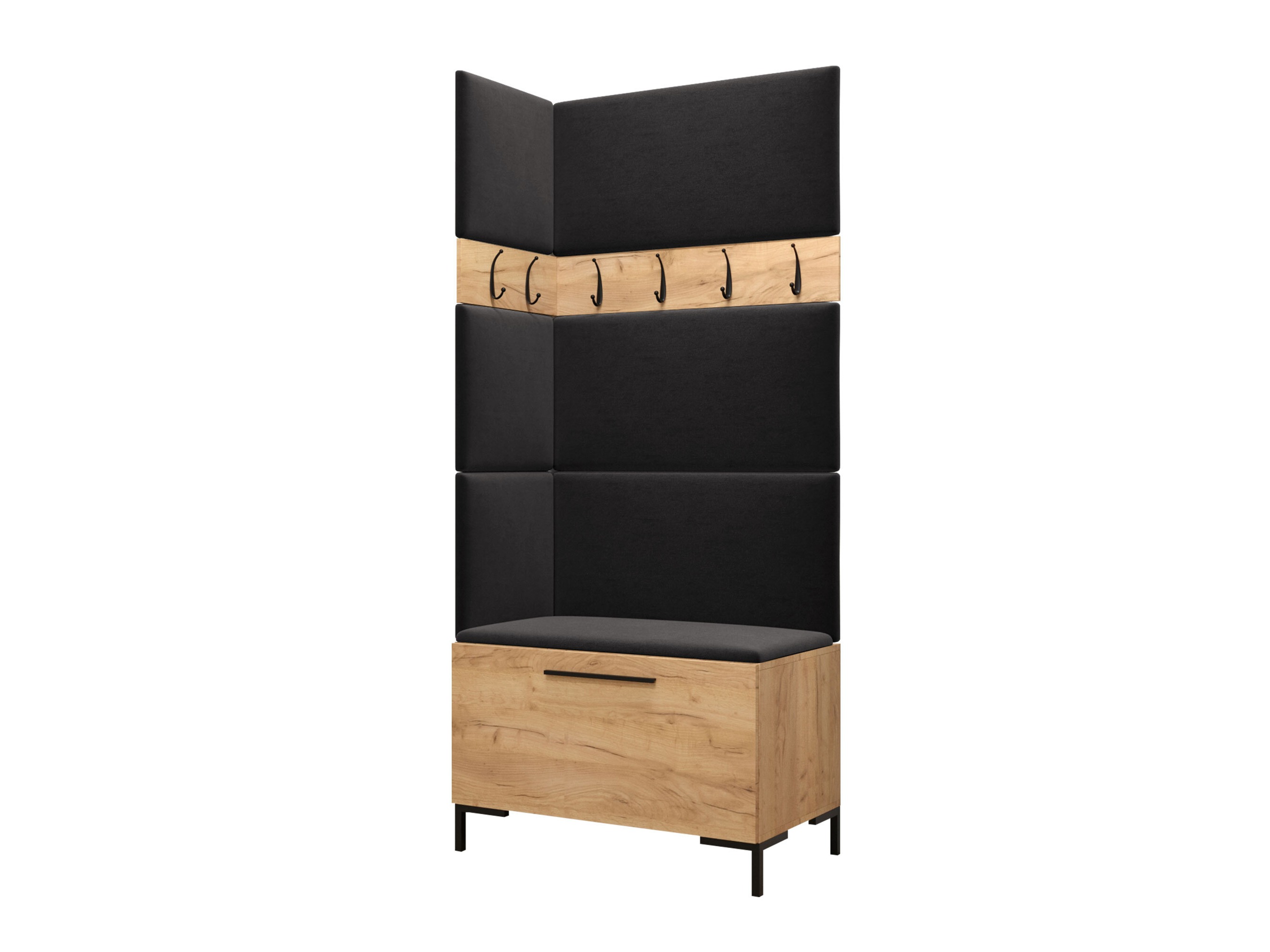 Set arredo da corridoio Nomal IV (Craft quercia)