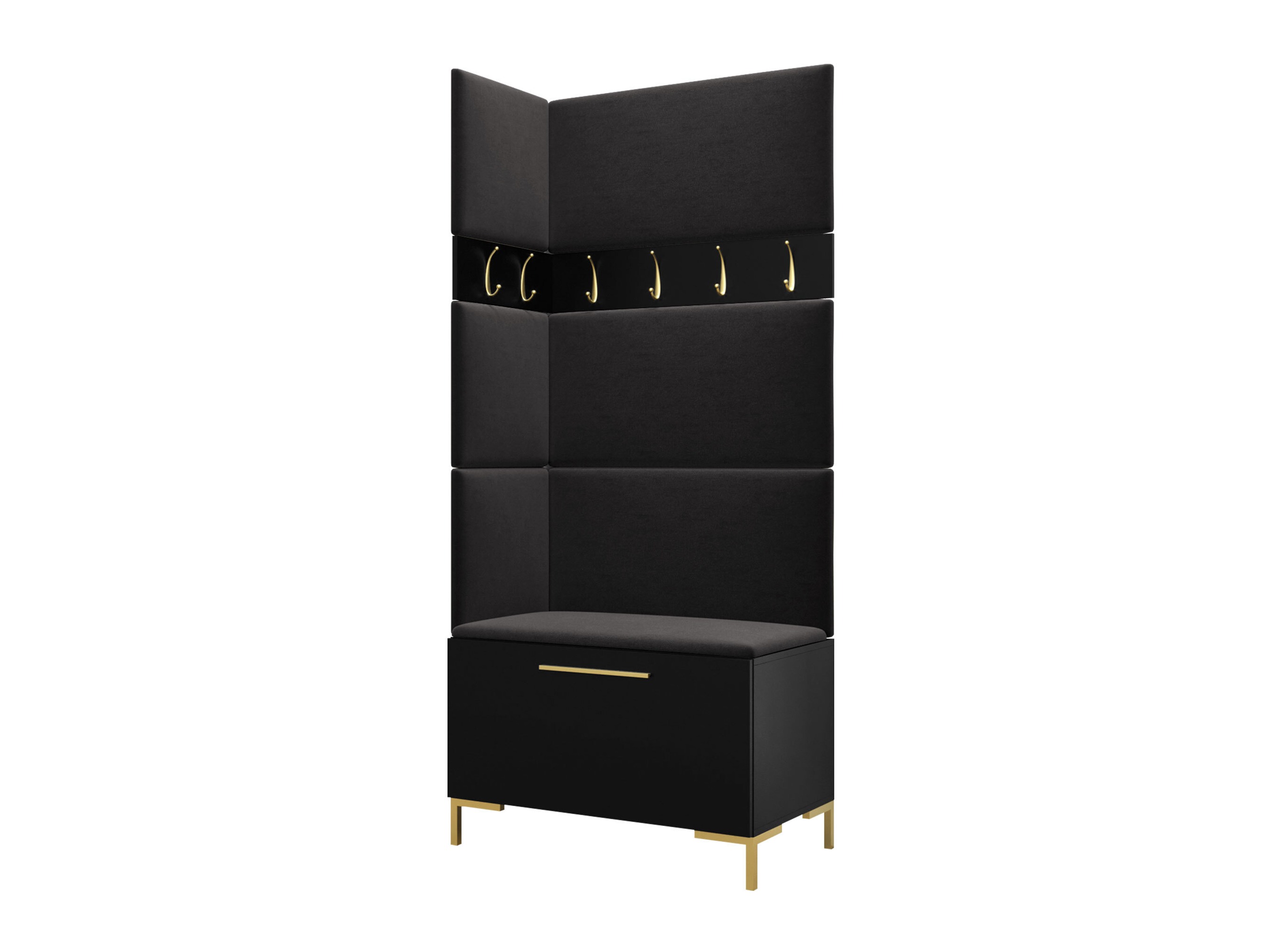 Set arredo da corridoio Nomal IV (Nero)