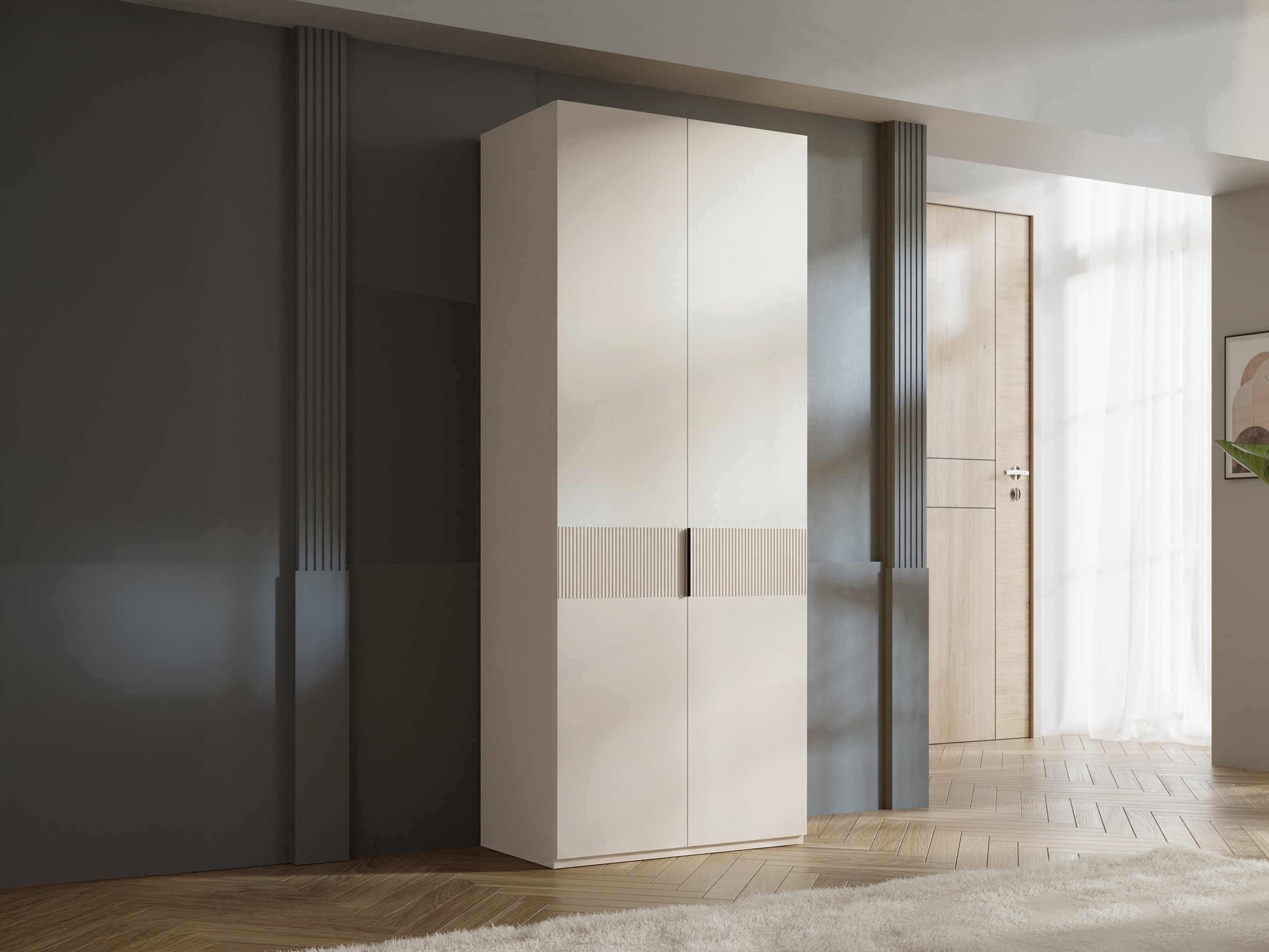 Armadio Toledo 145 (Beige)