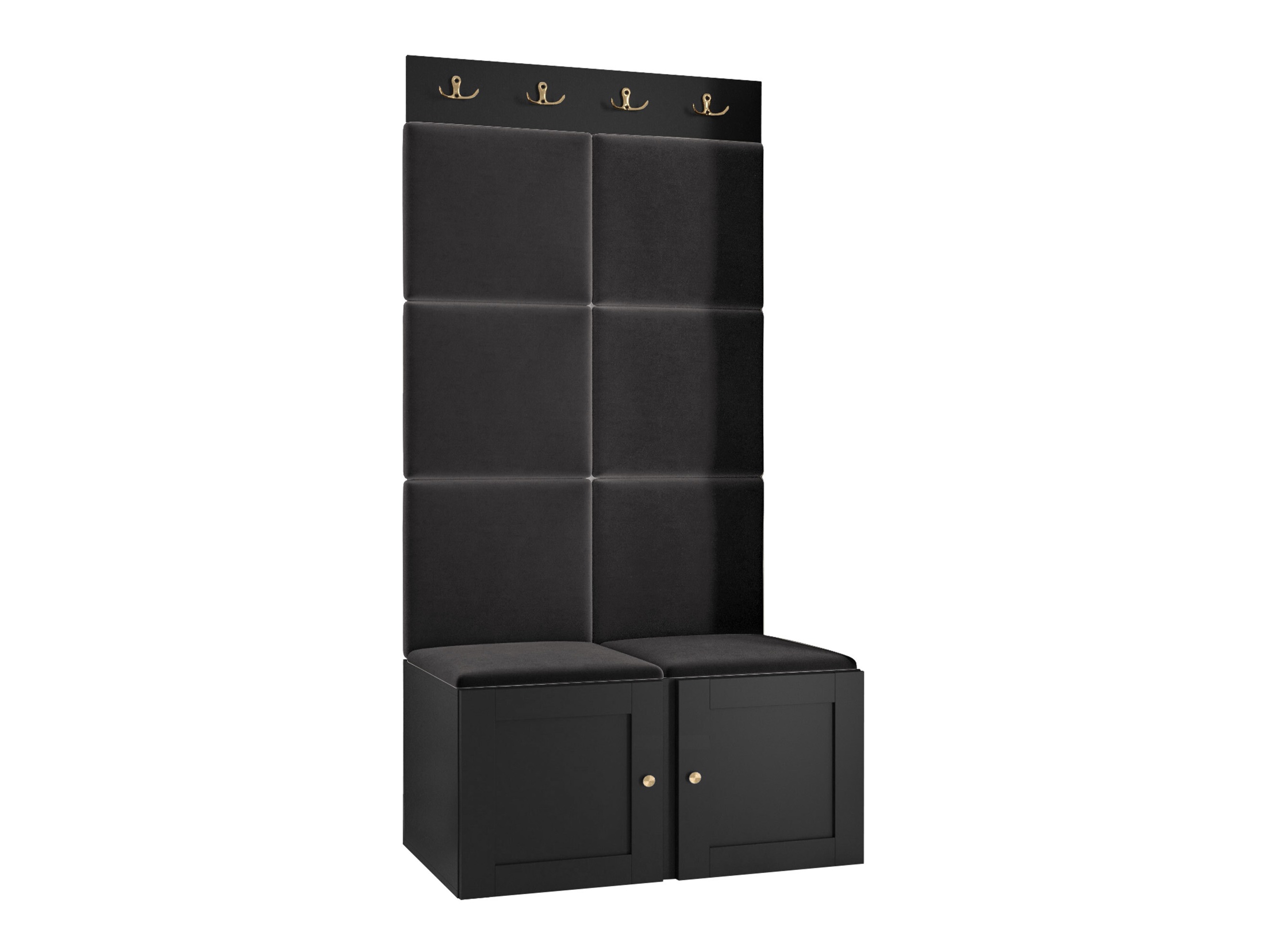 Set arredo da corridoio Hartford 375 (Nero)