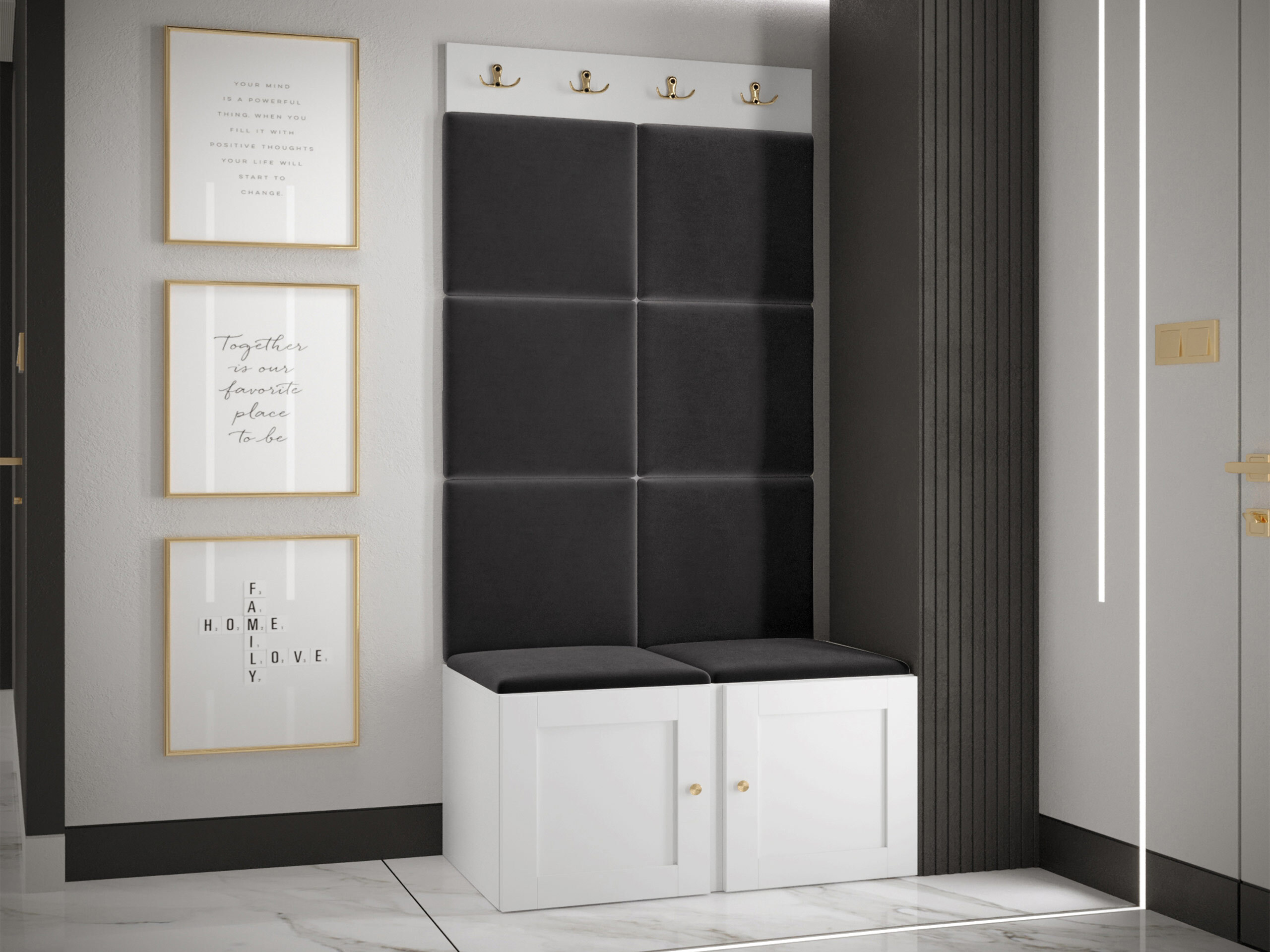 Set arredo da corridoio Hartford 375 (Polo 897)