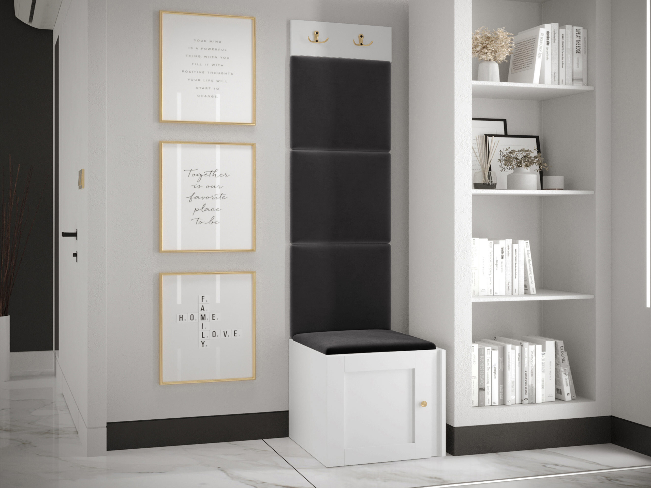Set arredo da corridoio Hartford 378 (Polo 897)