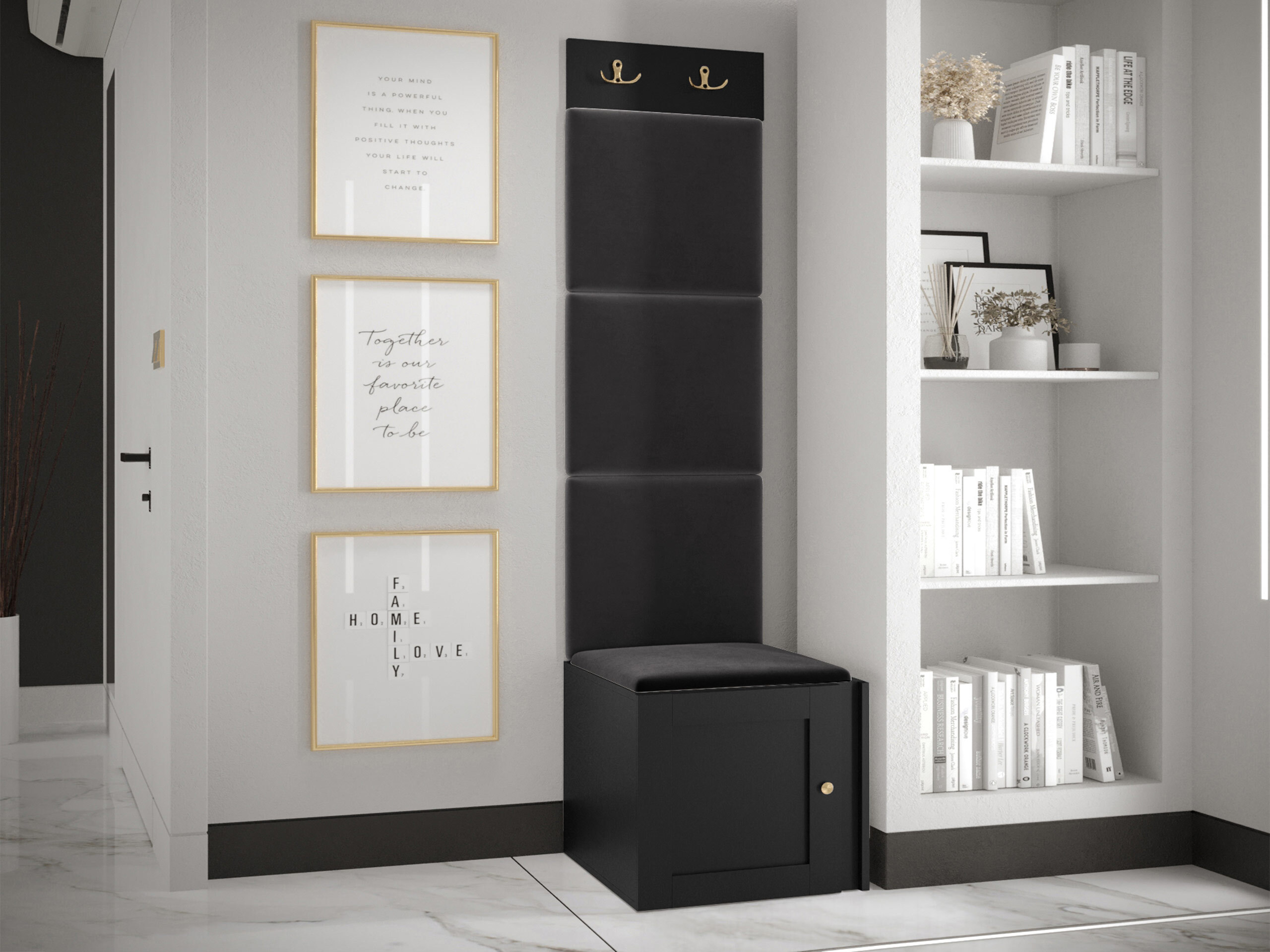 Set arredo da corridoio Hartford 378 (Polo 897)