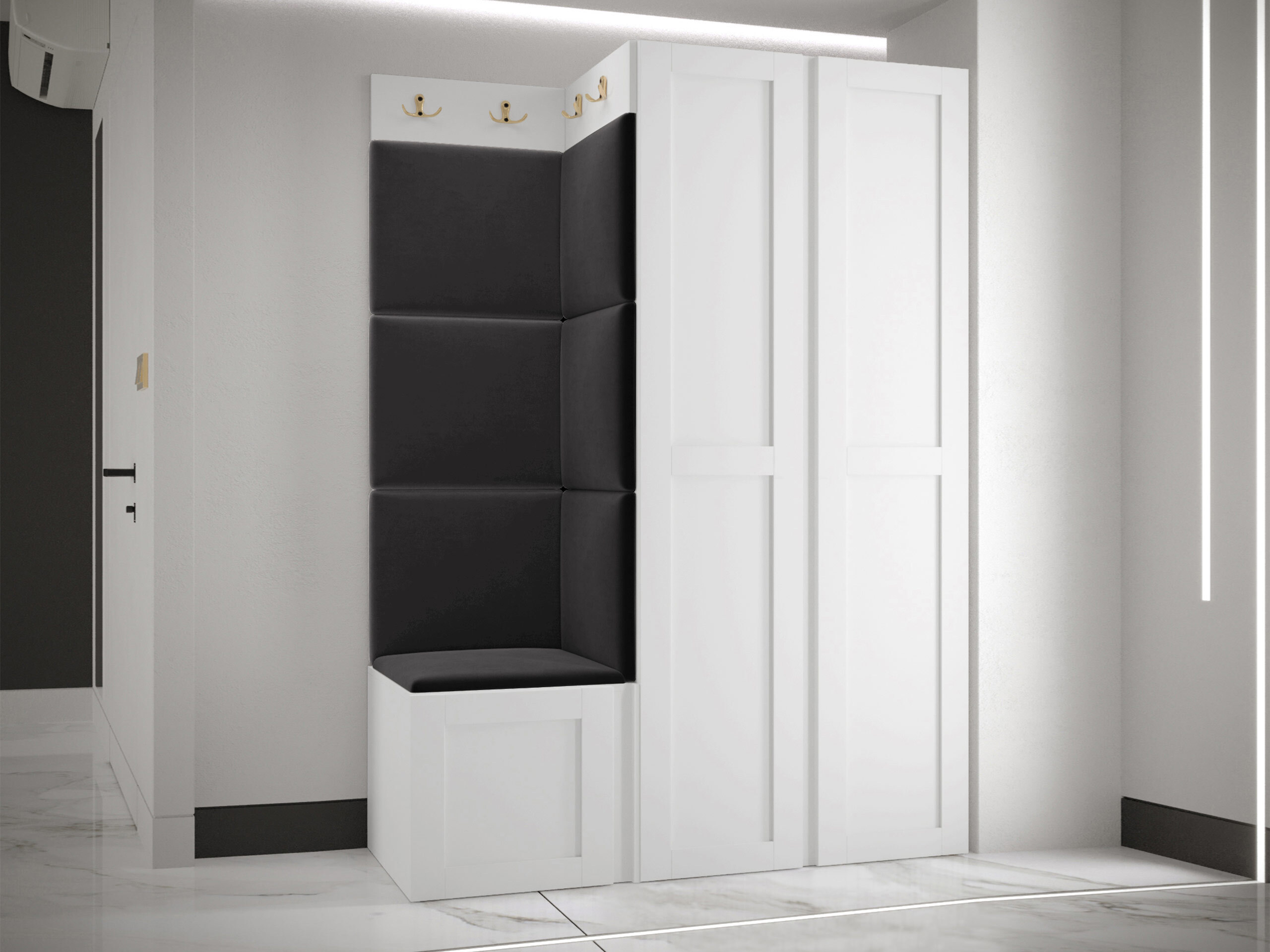Set arredo da corridoio Hartford 379 (Polo 897)