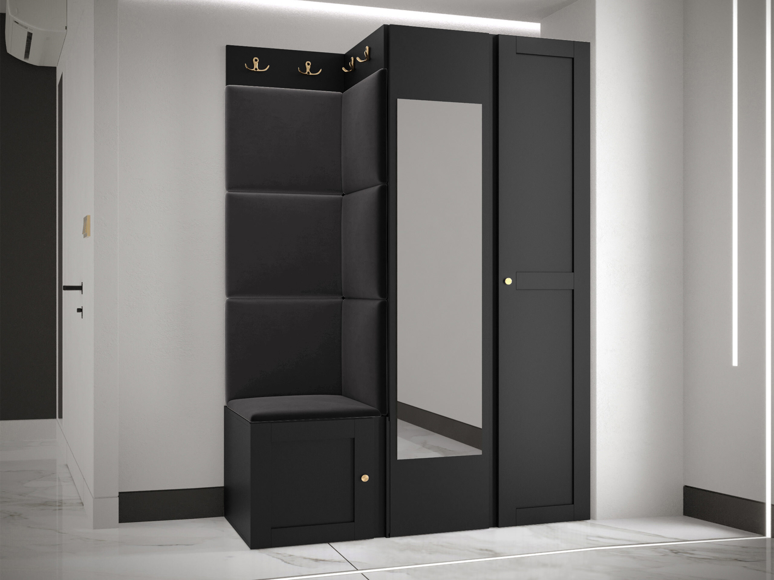 Set arredo da corridoio Hartford 380 (Polo 897)