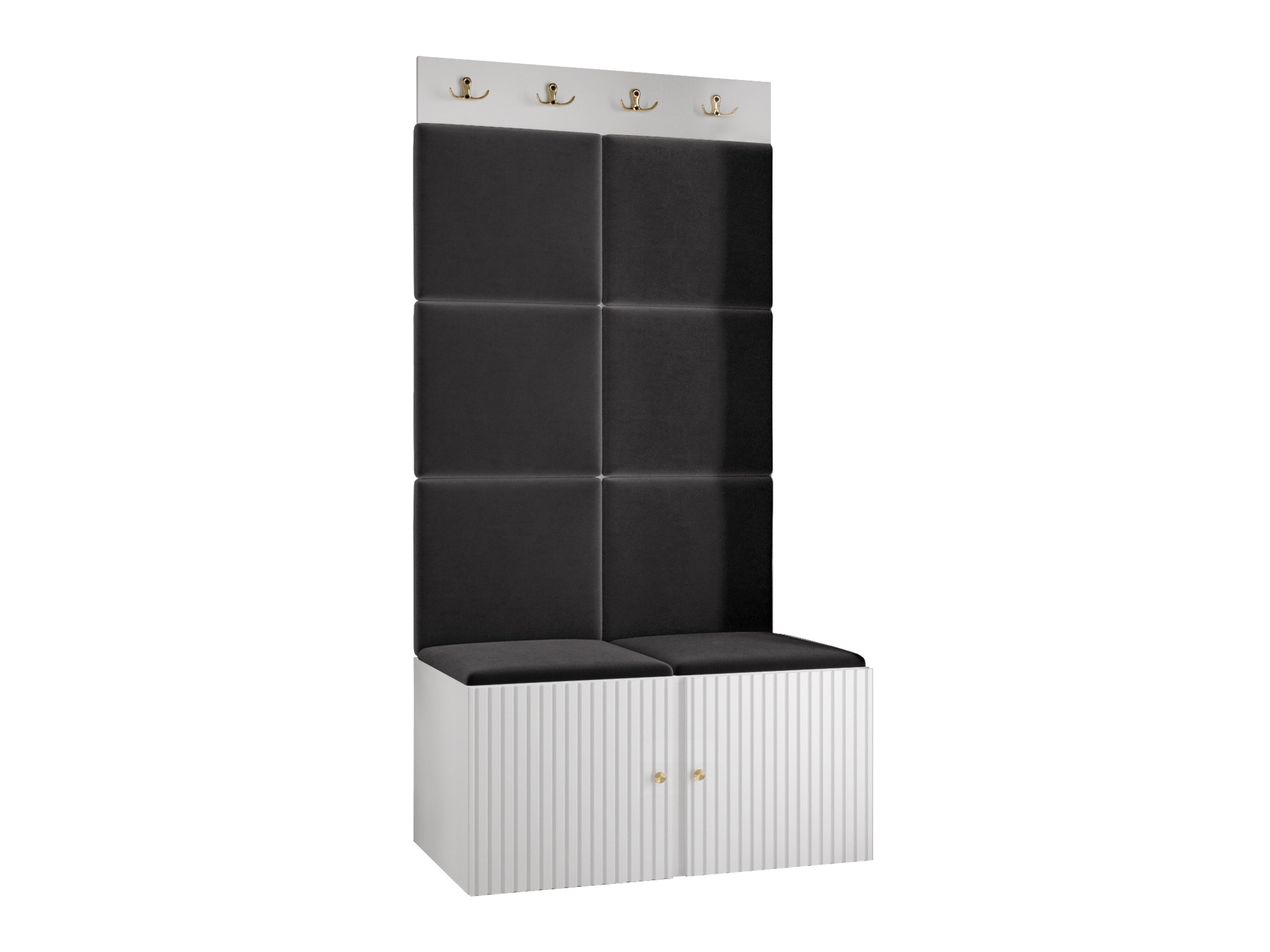 Set arredo da corridoio Hartford 383 (Bianco)