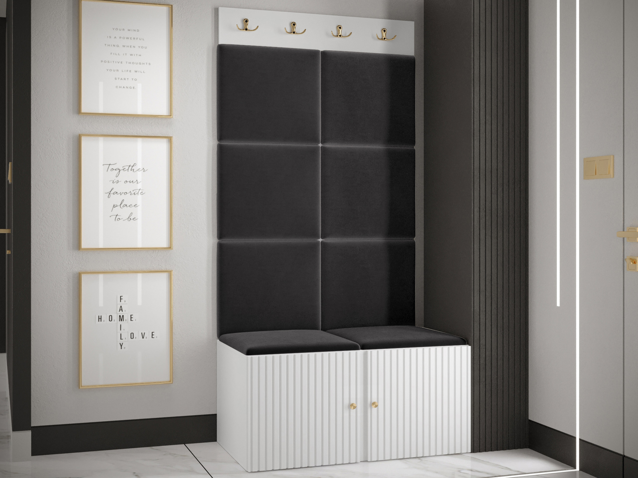 Set arredo da corridoio Hartford 383 (Polo 897)