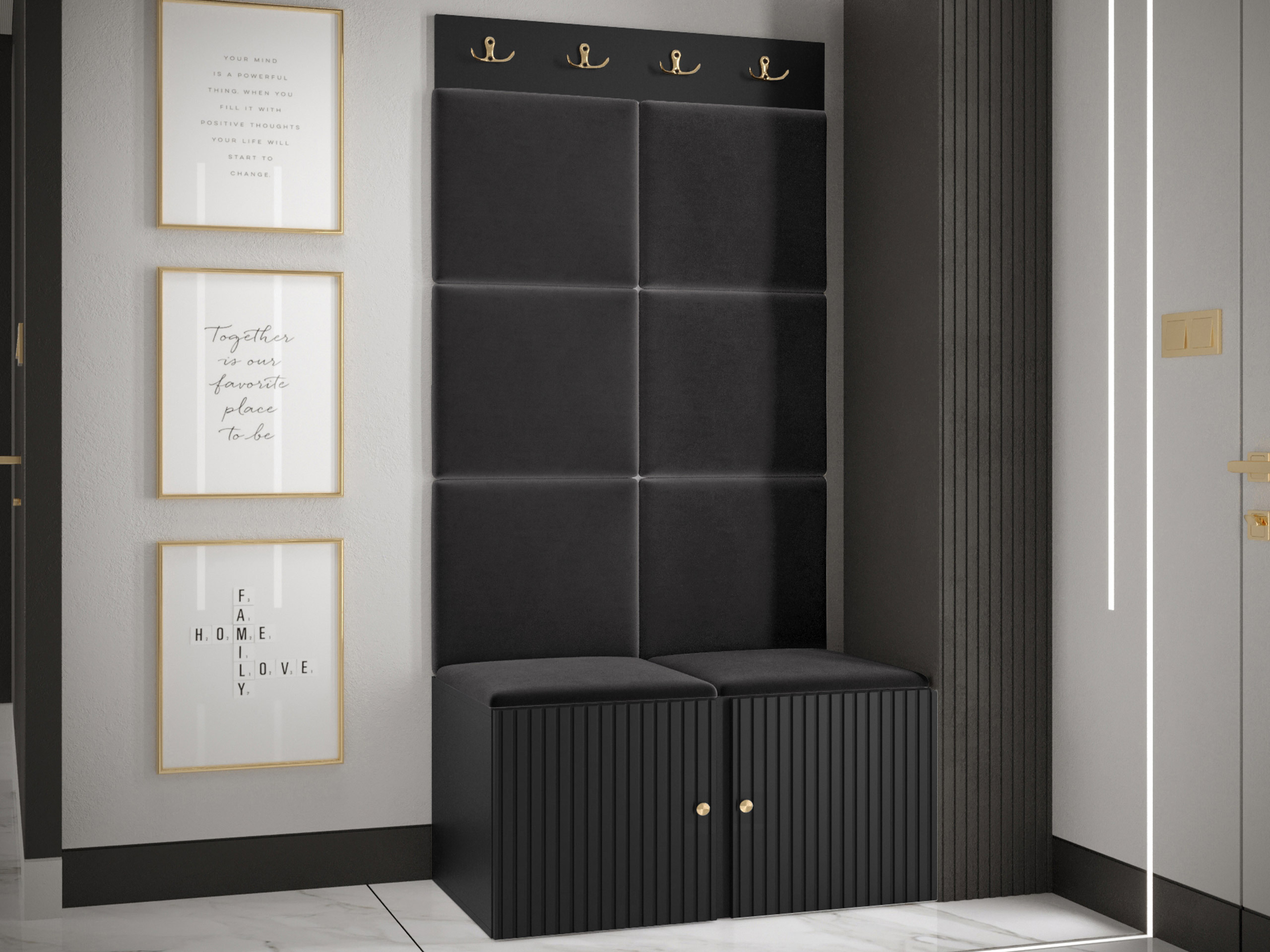 Set arredo da corridoio Hartford 383 (Polo 897)