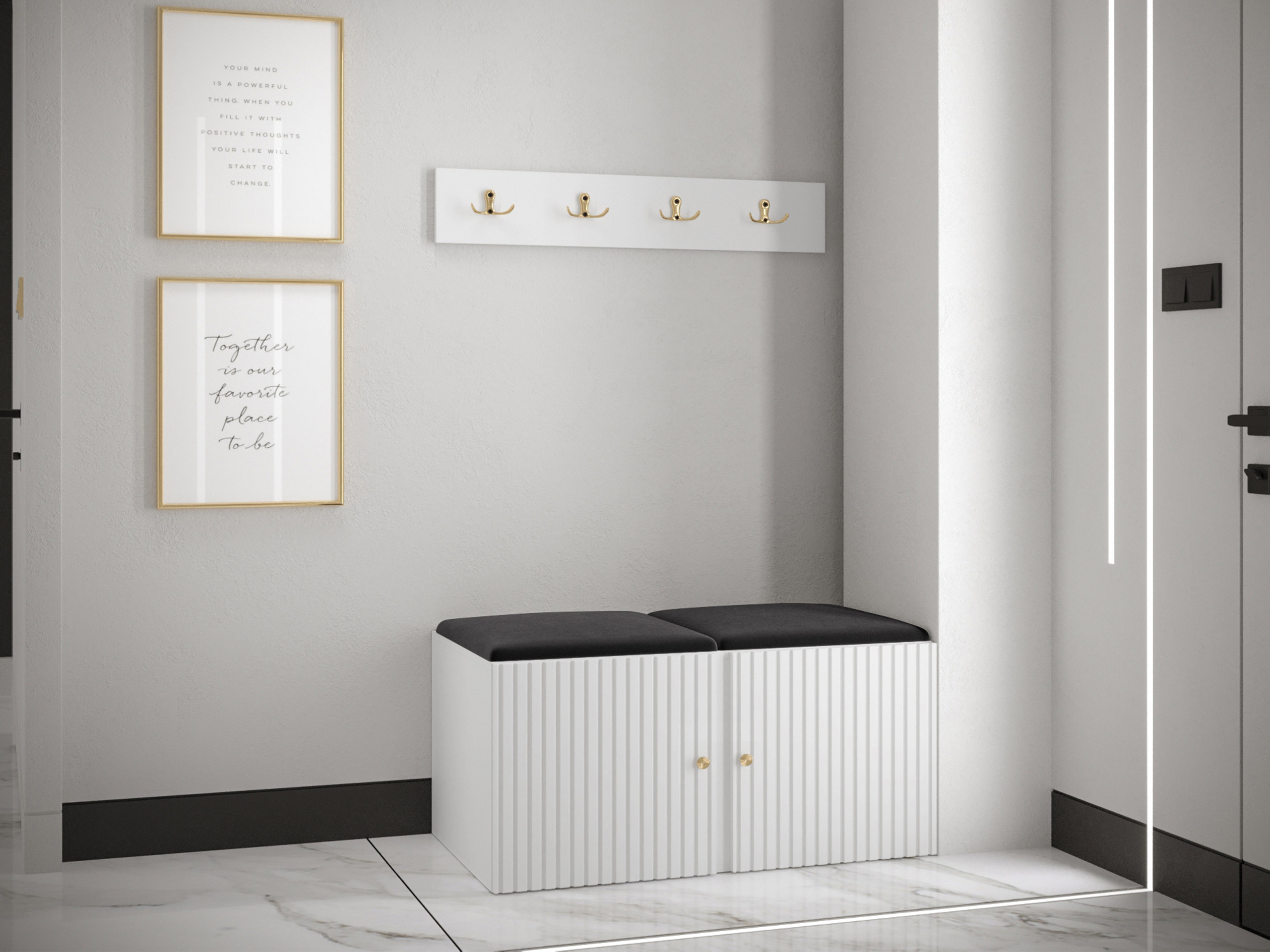 Set arredo da corridoio Hartford 384 (Polo 897)